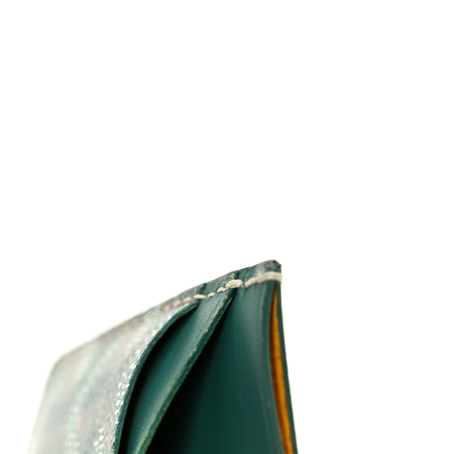 Goyardine Saint Sulpice Card Holder Green - Image 11