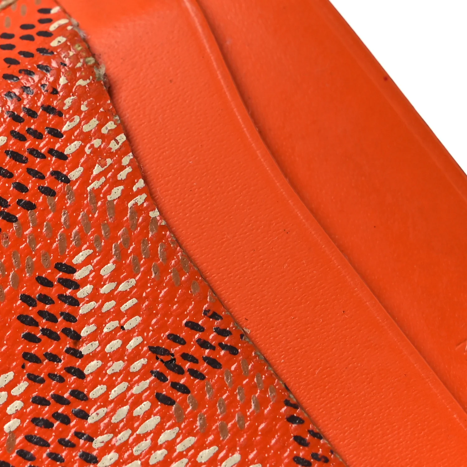 Goyardine Saint Sulpice Card Holder Orange - Image 10
