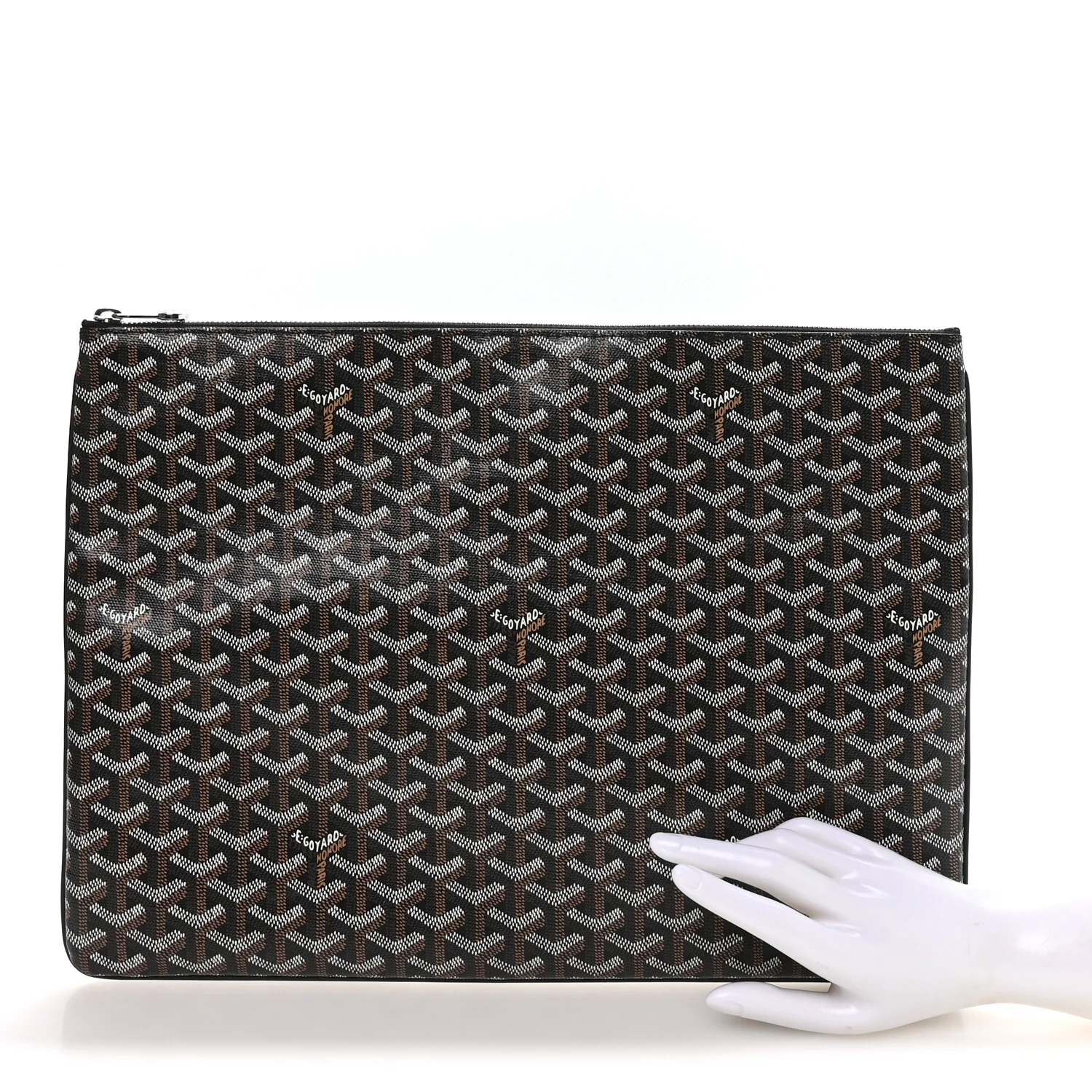 Goyardine Senat Pochette GM Black - Image 2