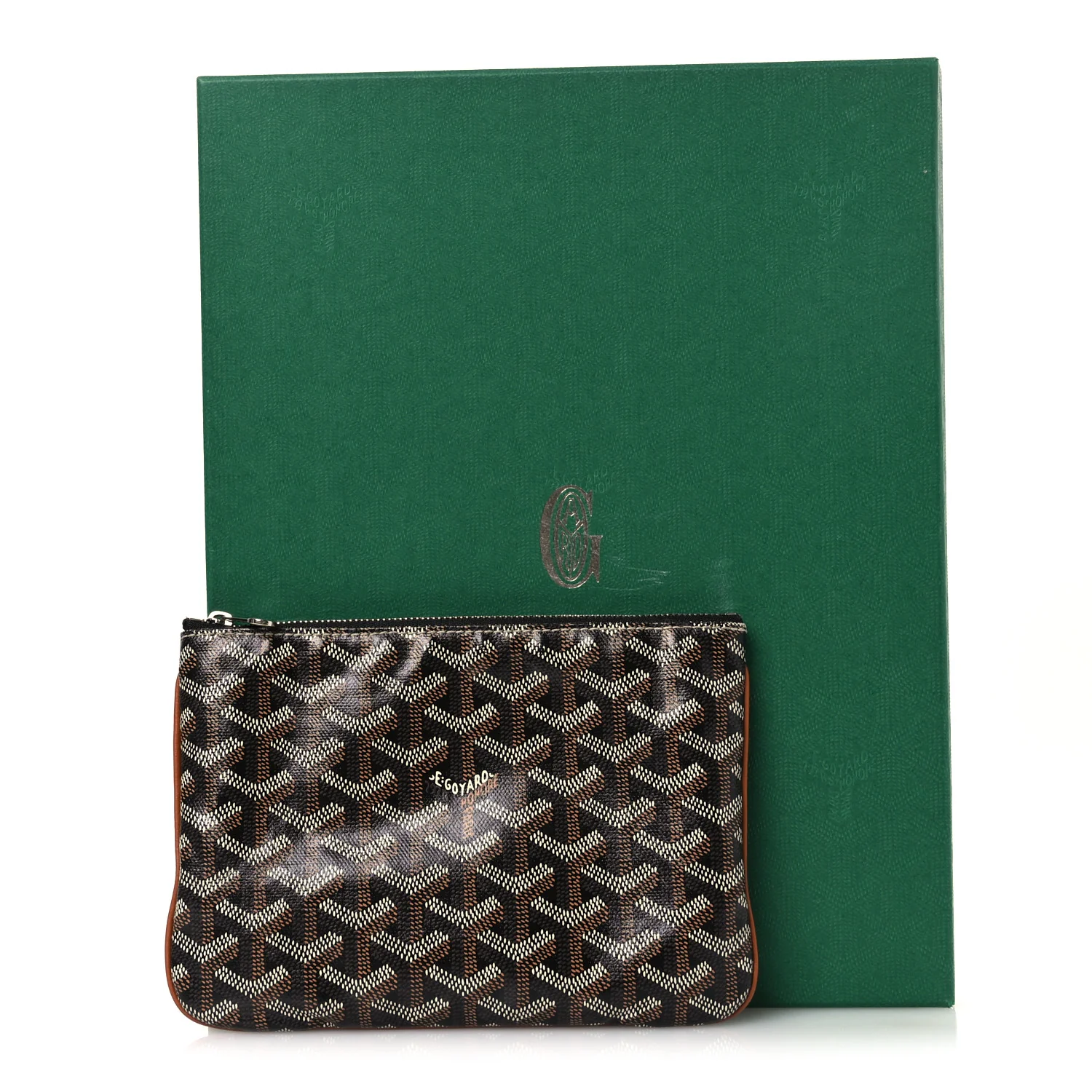 Goyardine Senat Pochette PM Black Gold - Image 11