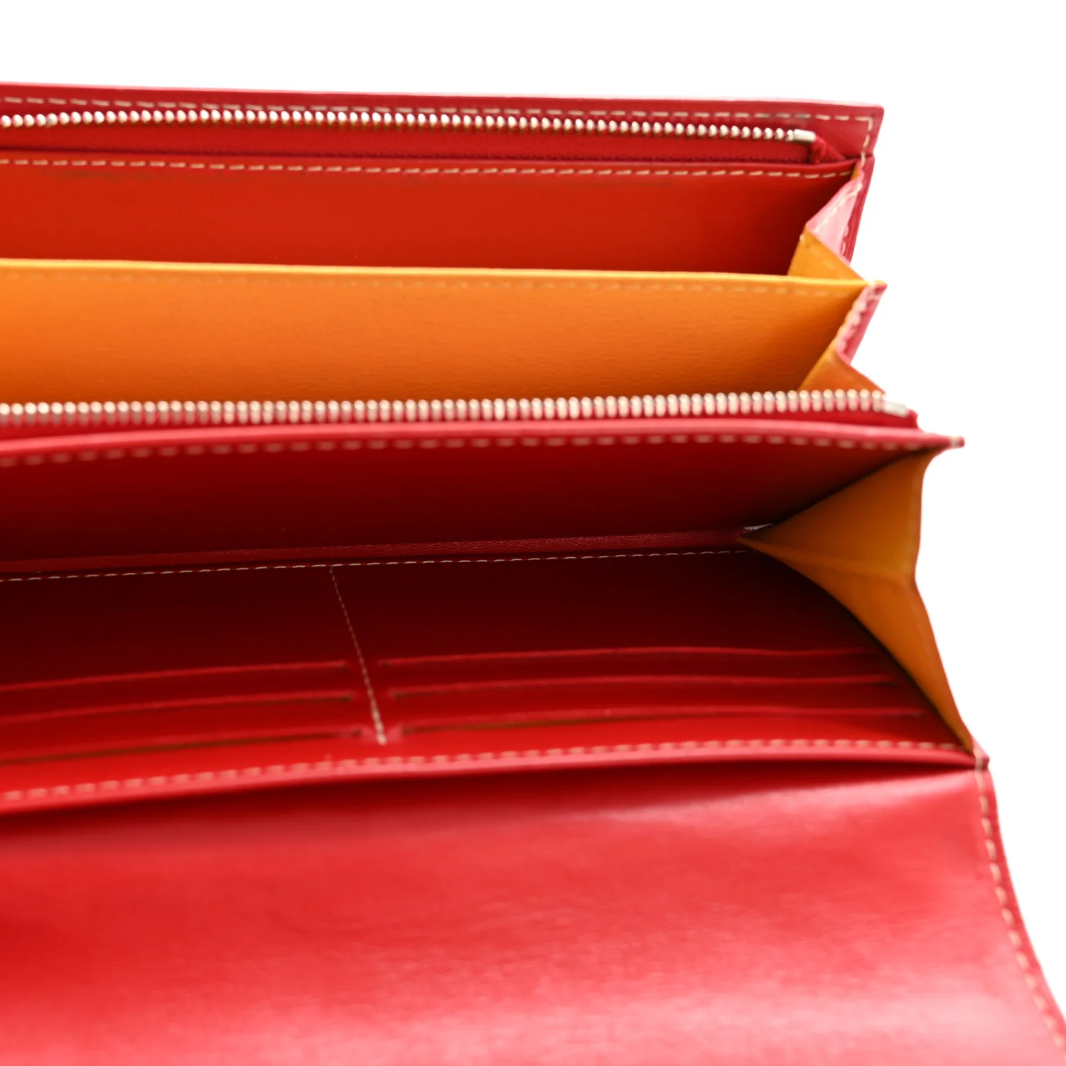 Goyardine Varenne Long Wallet Red - Image 5