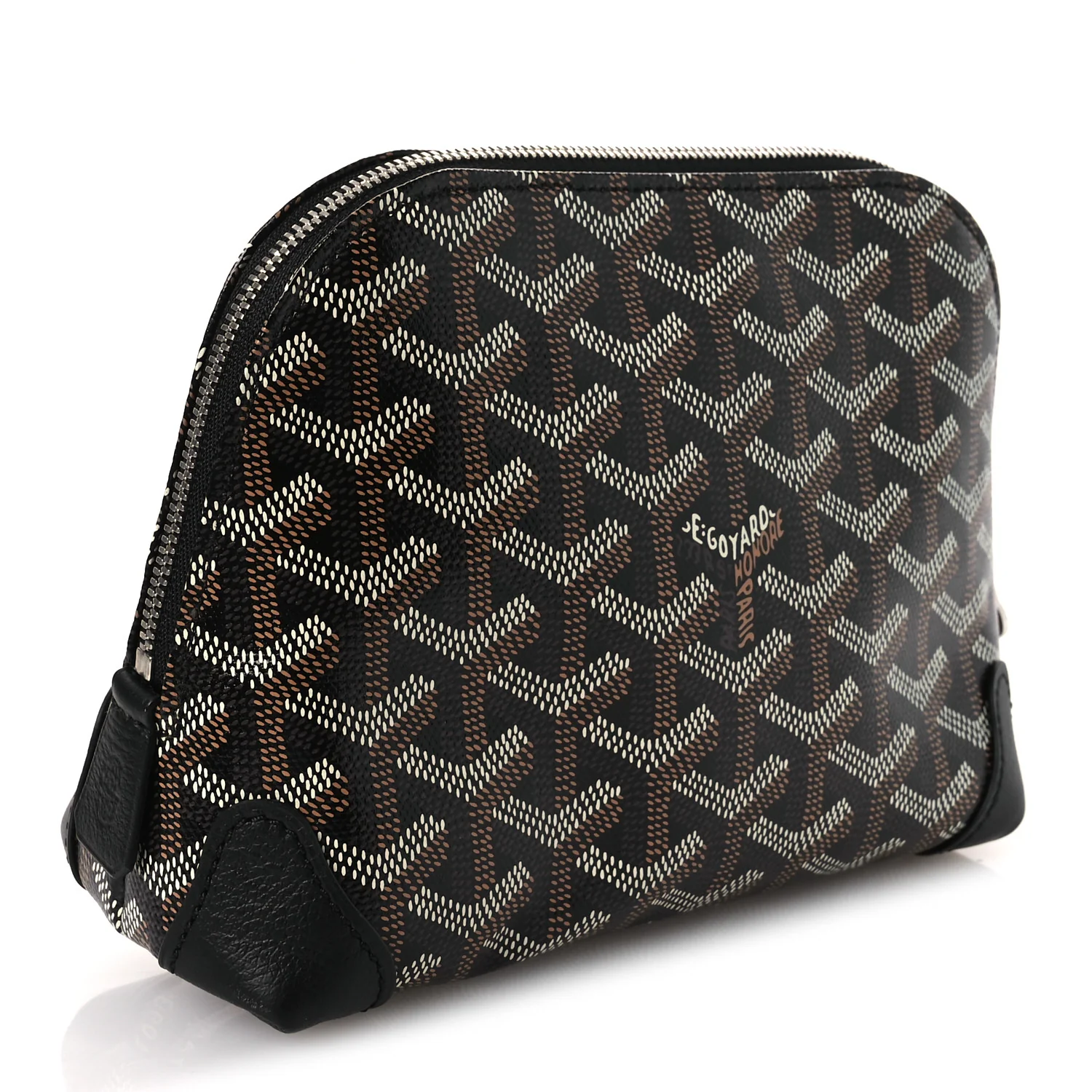 Goyardine Vendome Toiletry Pouch Black - Image 3