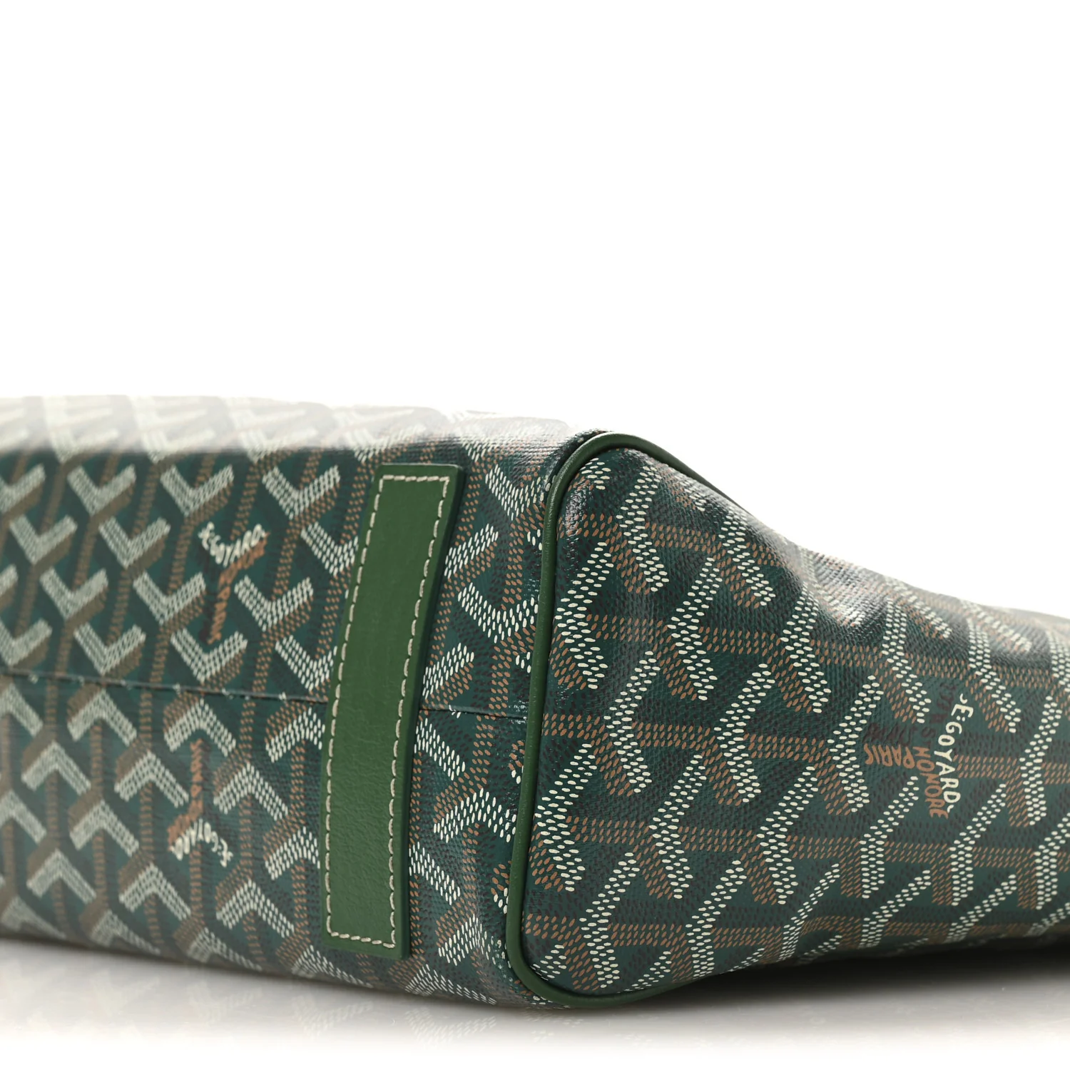 Goyardine Voltaire III Tote Green - Image 10
