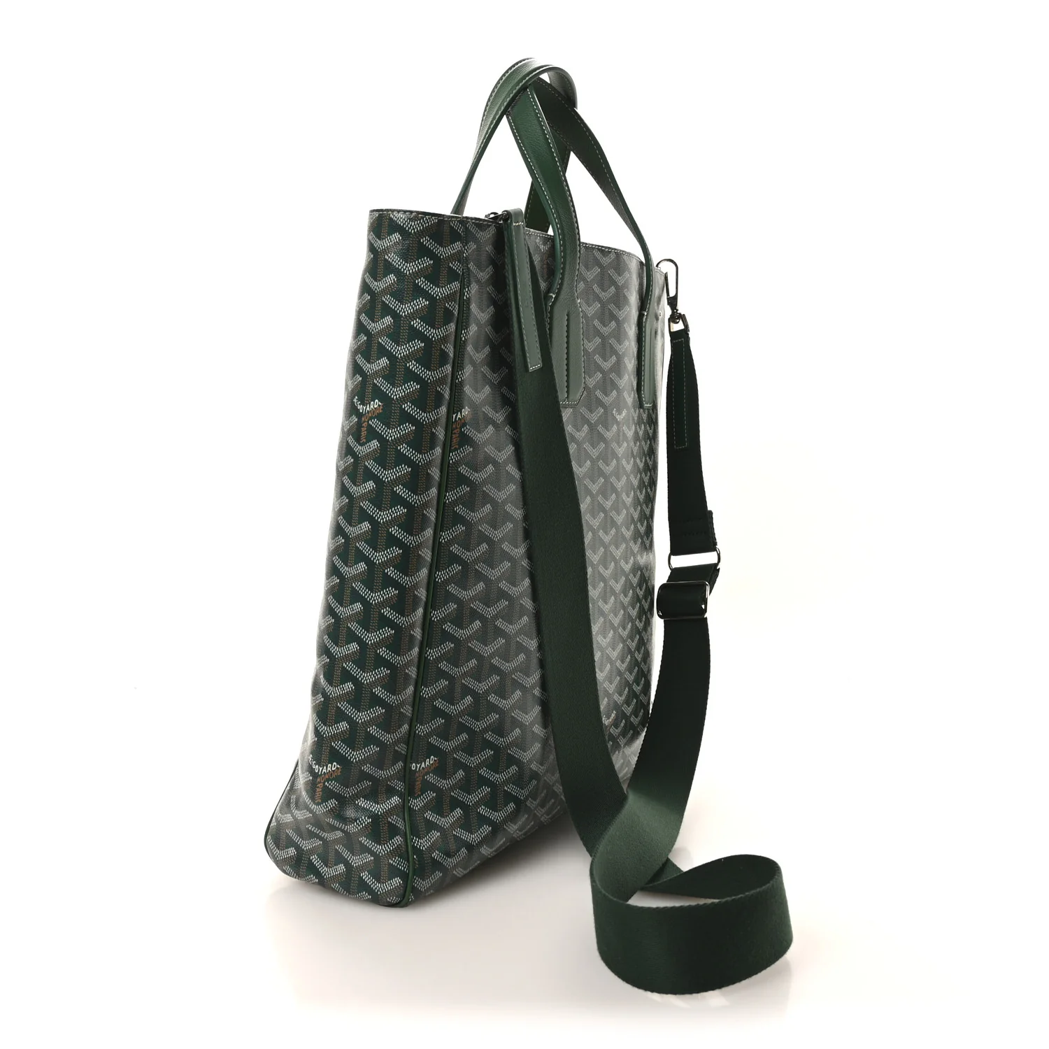 Goyardine Voltaire III Tote Green - Image 3
