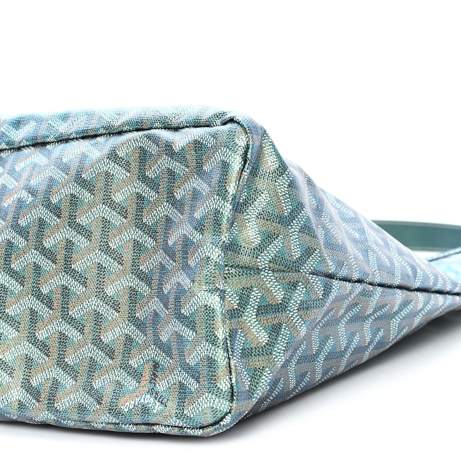 Iridescent Goyardine Boheme Hobo Pearly Green - Image 11