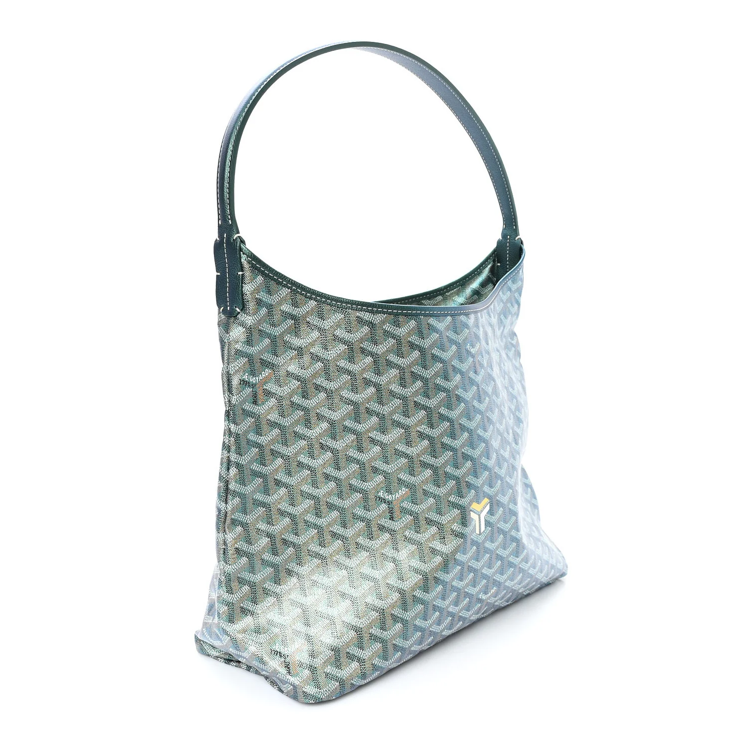 Iridescent Goyardine Boheme Hobo Pearly Green - Image 4