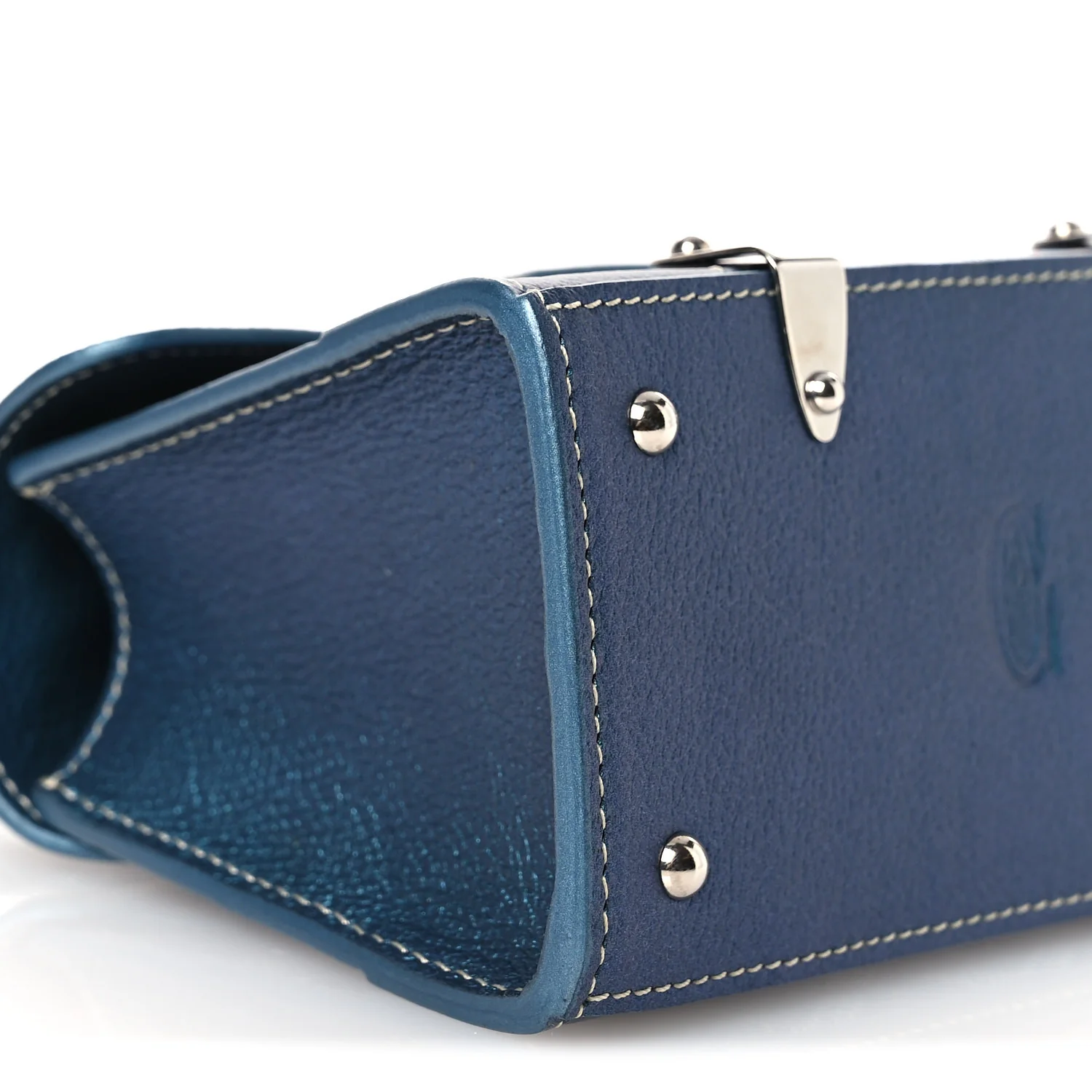 Iridescent Goyardine Structure Nano Saigon Pearly Blue - Image 8