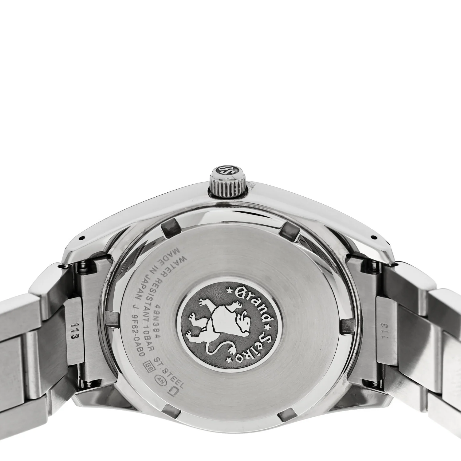 Stainless Steel 37mm Heritage Collection Quartz Watch Black SBGX261 - Image 4
