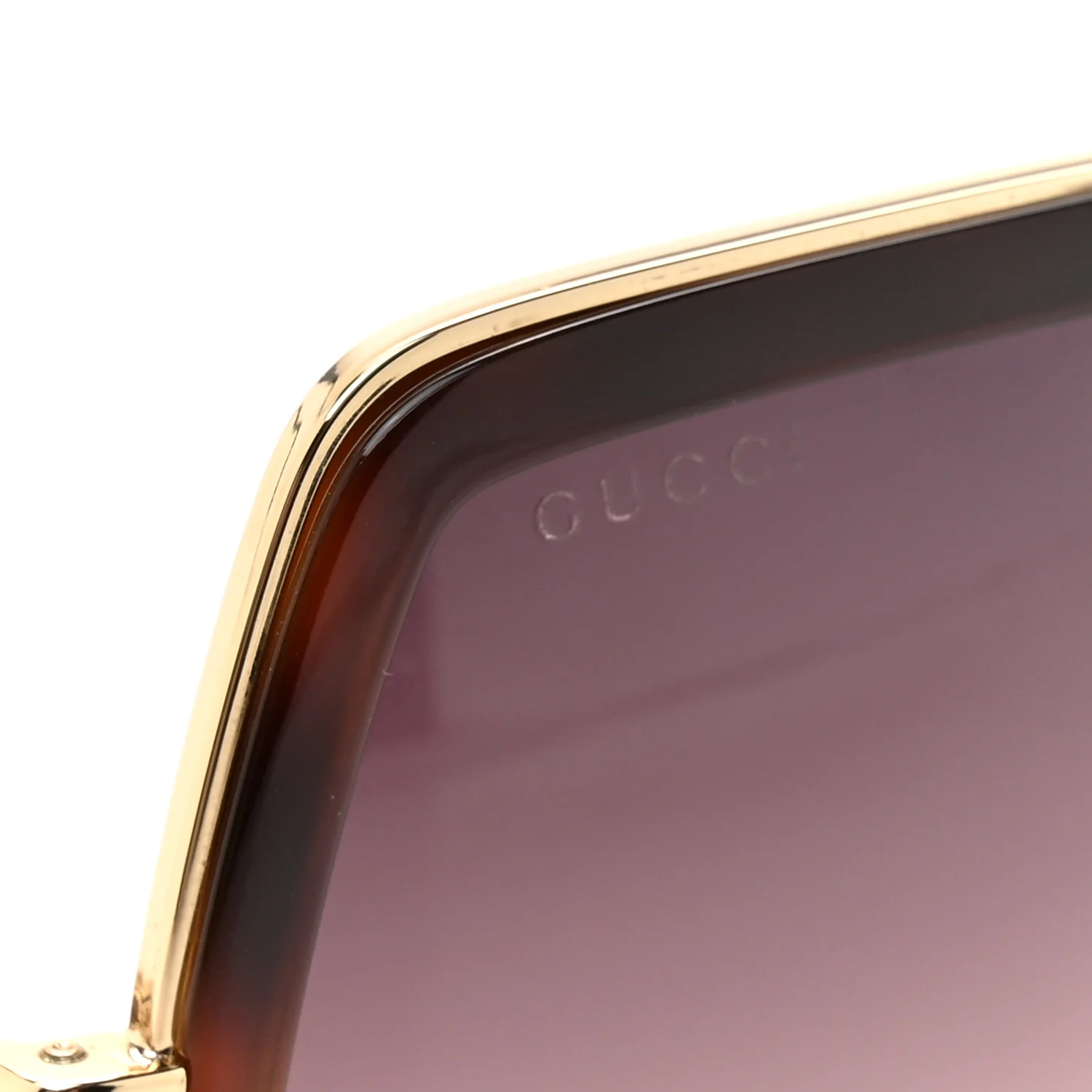 Acetate Oversize Square Frame GG0106S Sunglasses Tortoise - Image 7