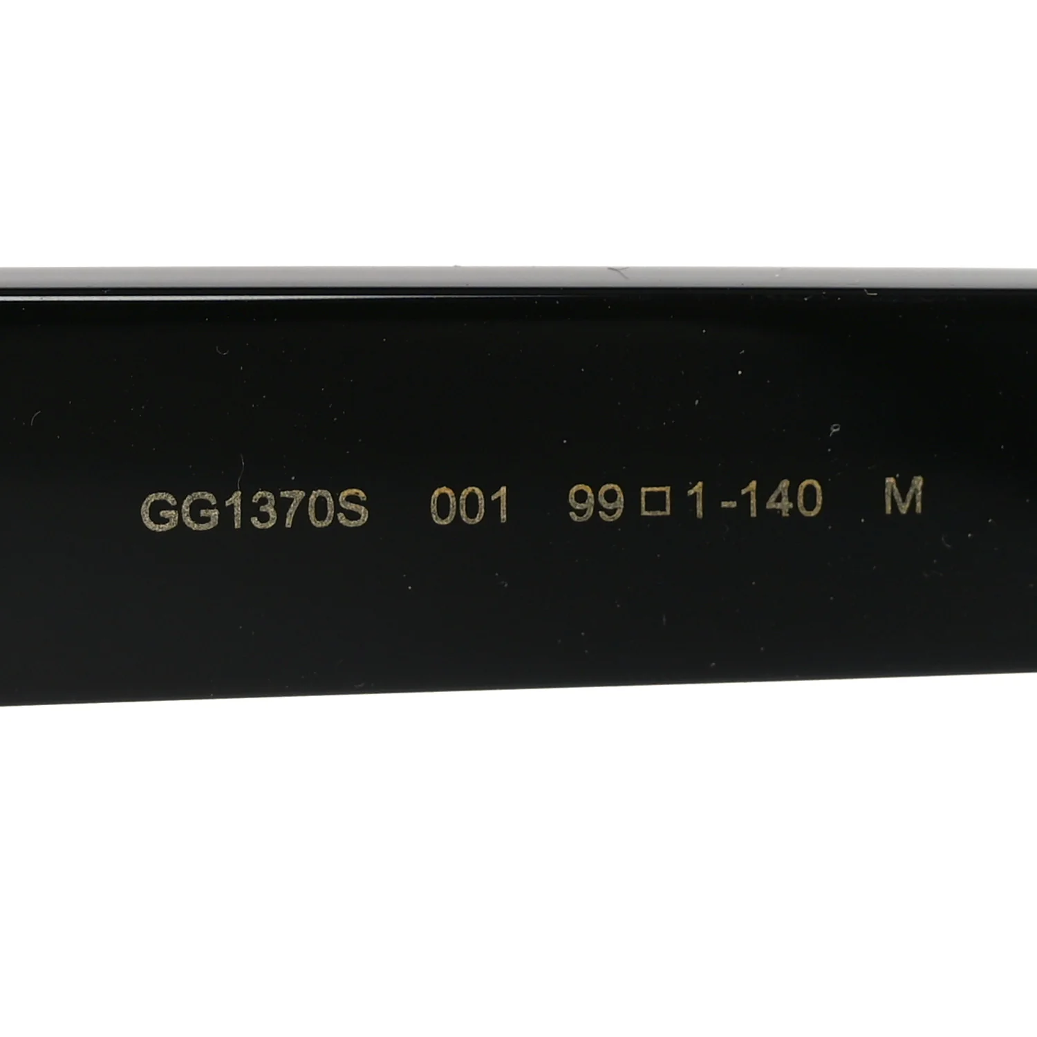 Acetate Shield Sunglasses GG1370S Black - Image 6