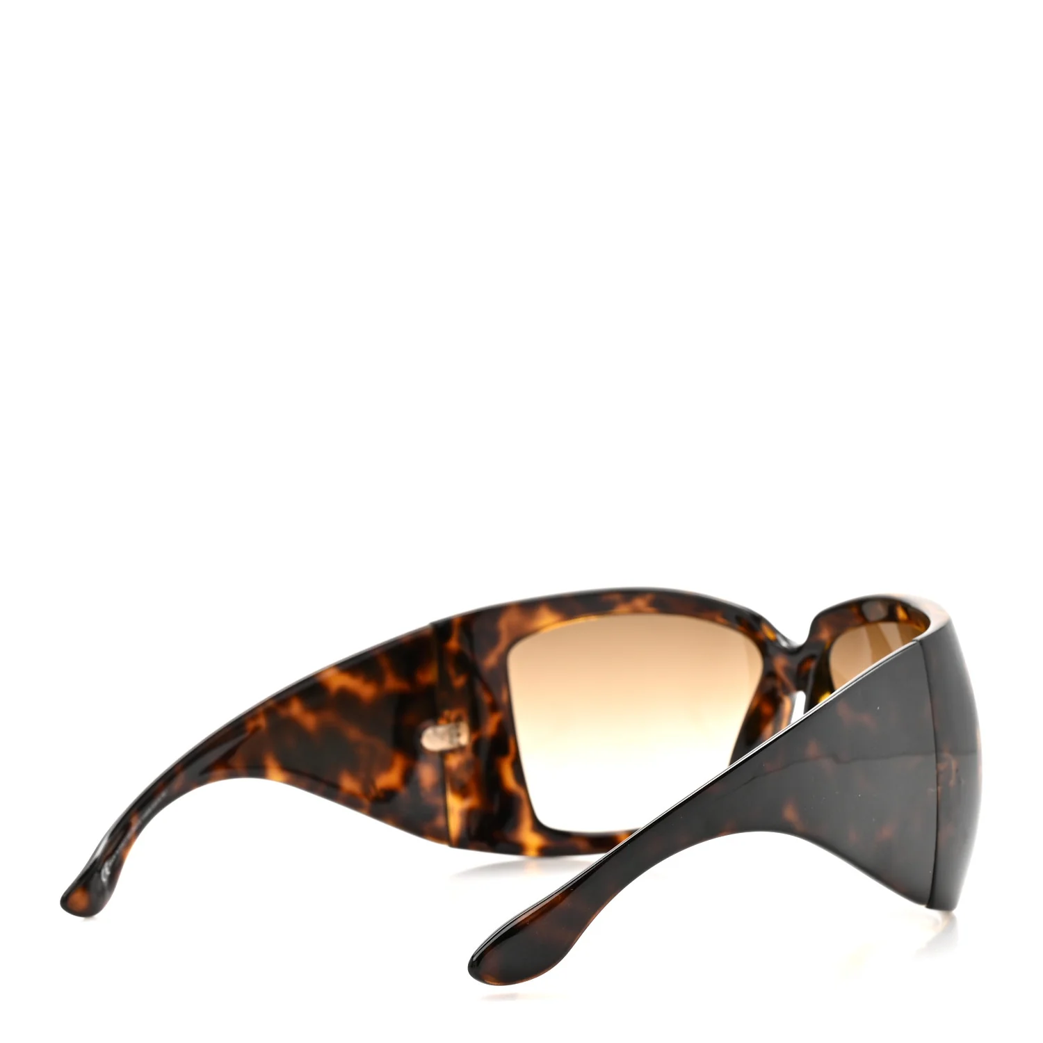 Acetate Shield Sunglasses GG2961S Tortoise - Image 4