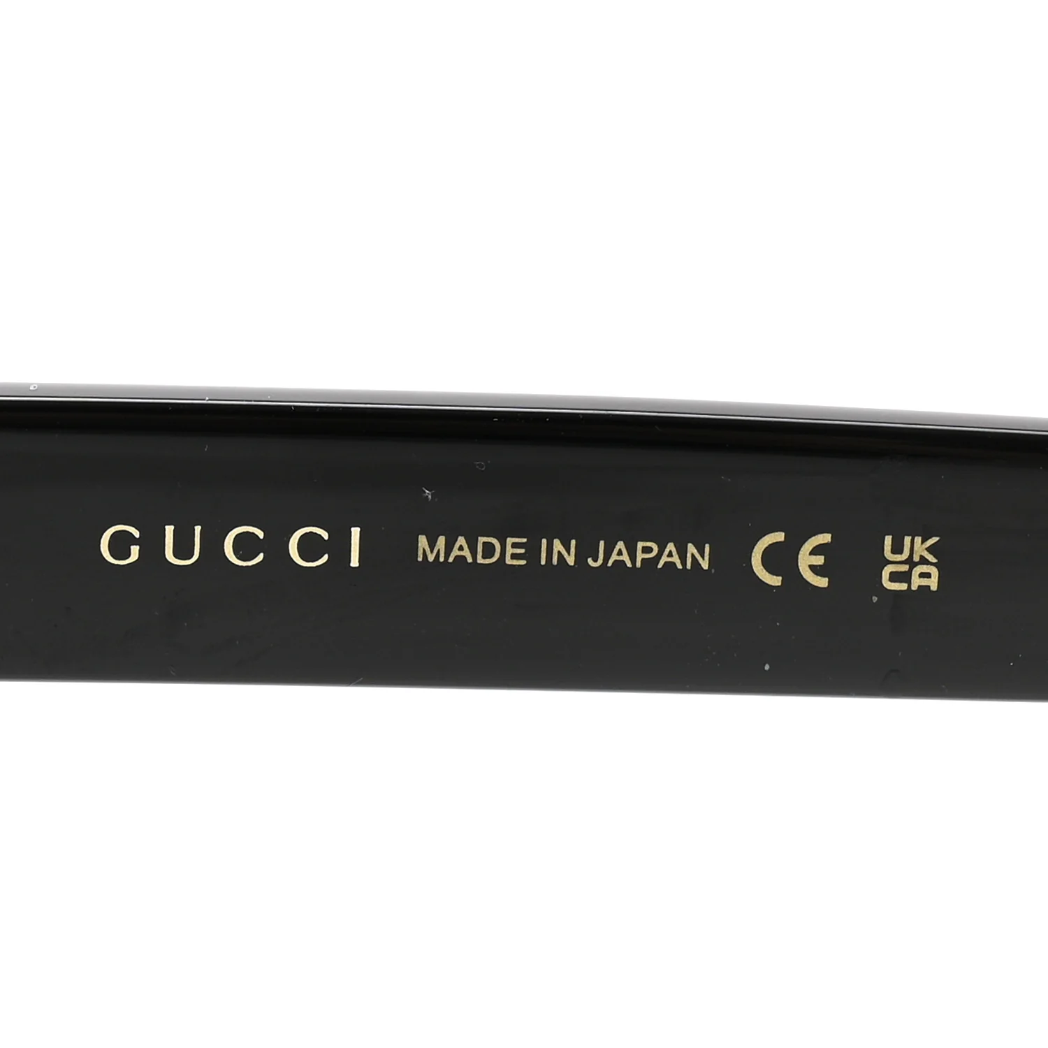 Acetate Square Frame Sunglasses GG0034SAN Black - Image 5