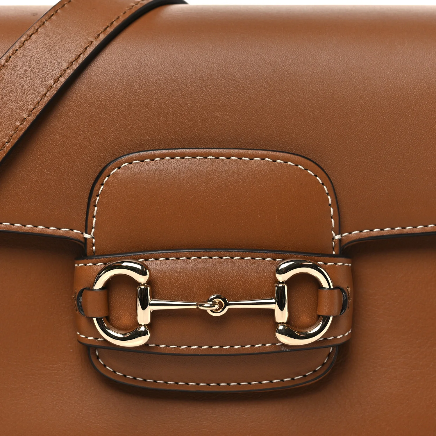 Arabella Calfskin Horsebit 1955 Soft Small Shoulder Bag Sundial - Image 7