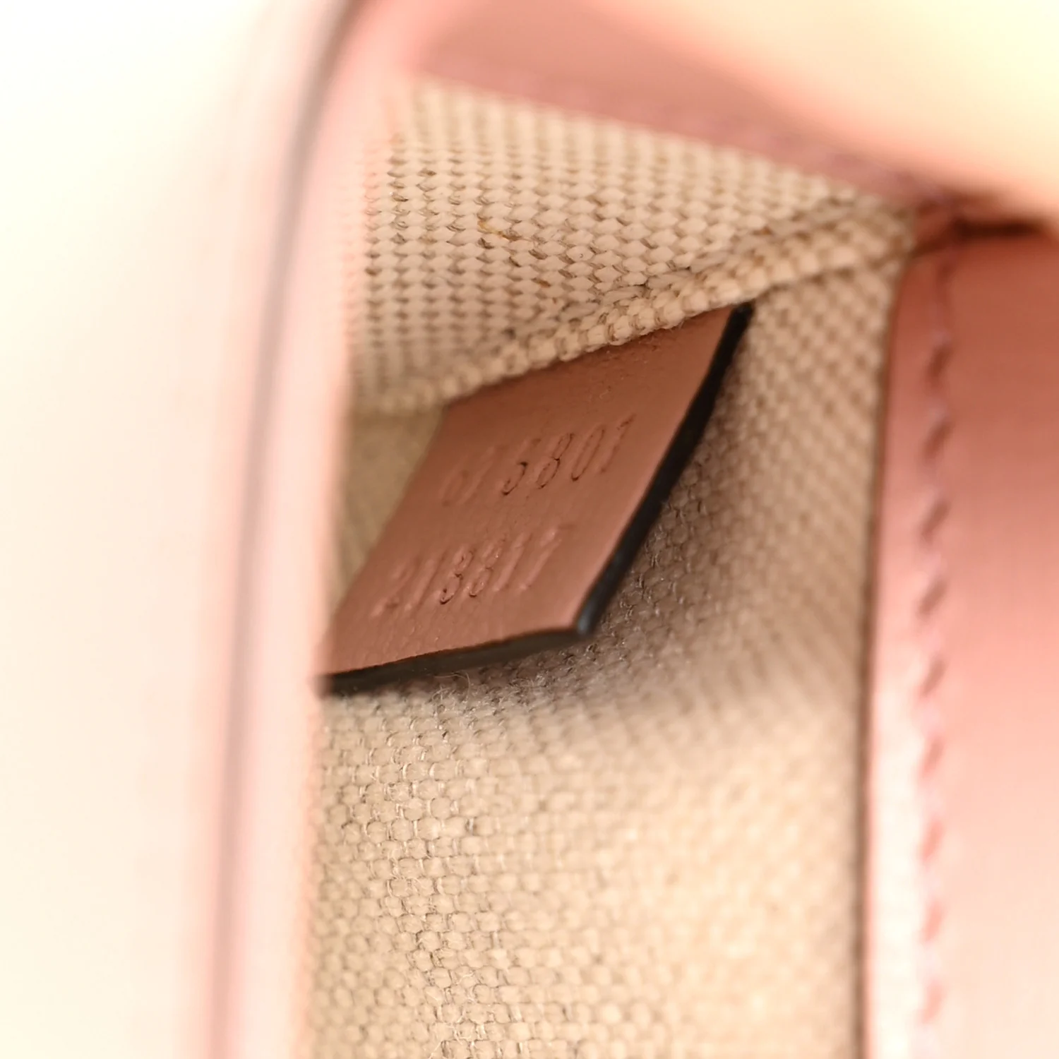 Azalea Calfskin Crystal GG Monogram Mini Horsebit 1955 Shoulder Bag Dusty Rose - Image 7