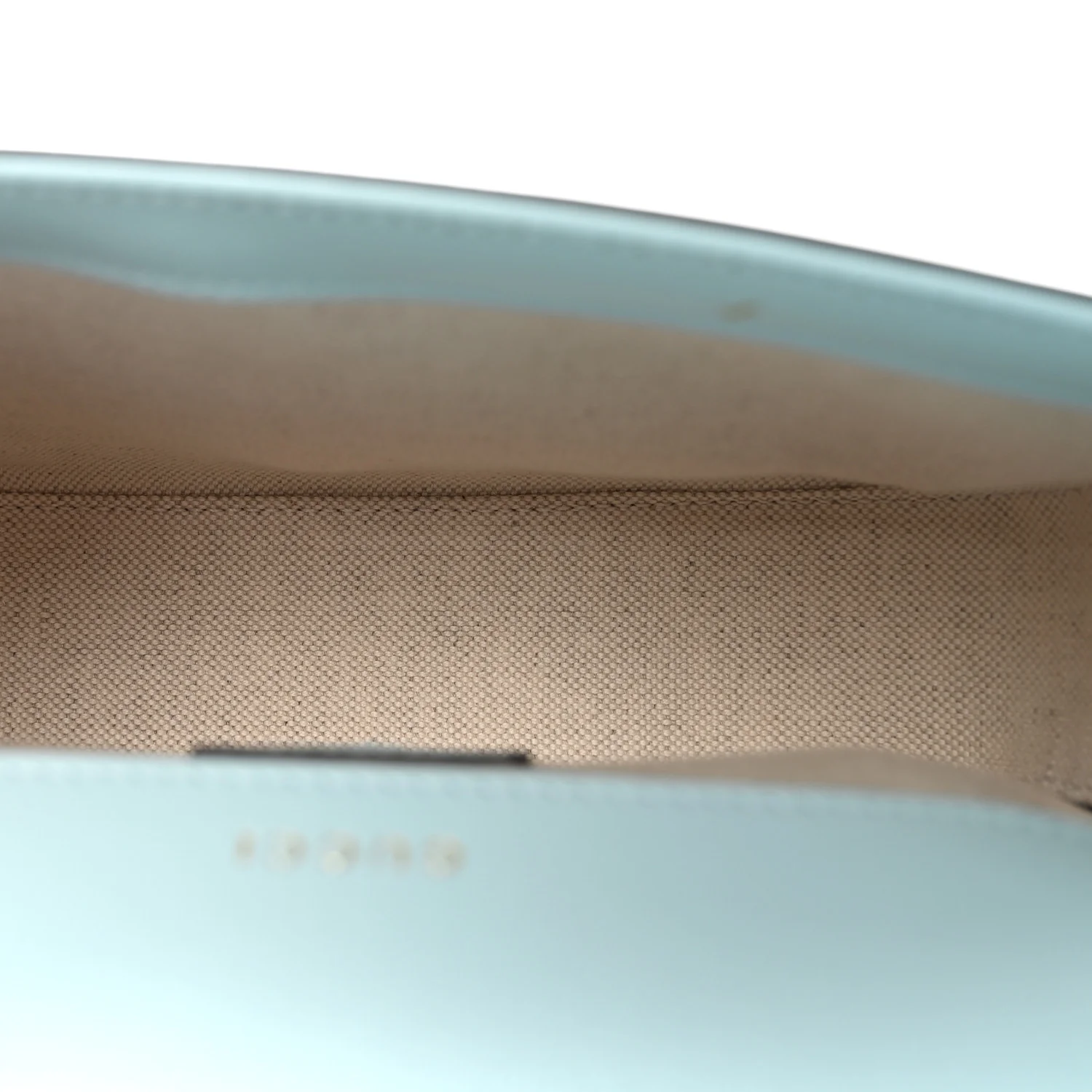 Azalea Calfskin Crystal GG Monogram Mini Horsebit 1955 Shoulder Bag Light Blue - Image 5