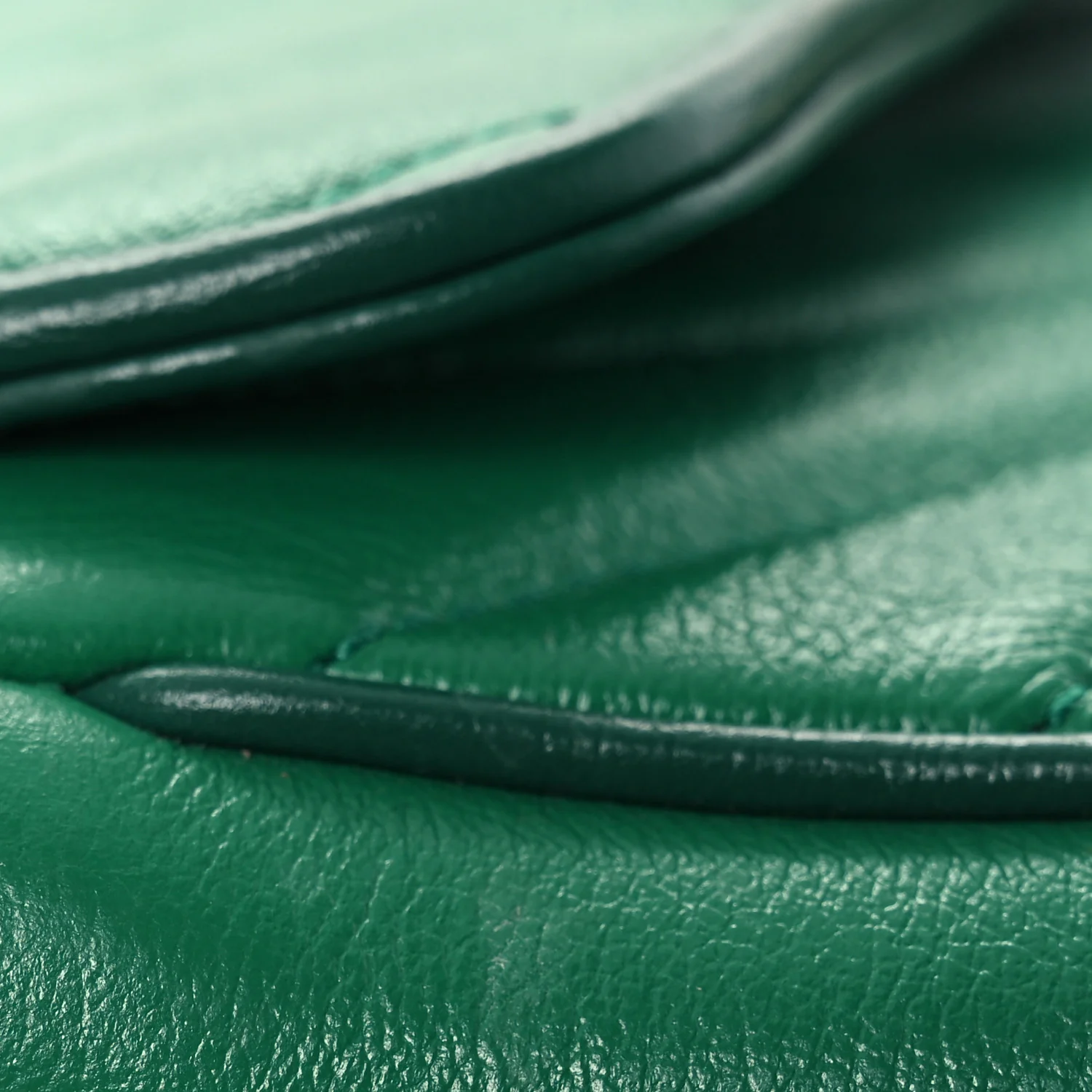 Azalea Calfskin Enamel Matelasse Diagonal Small Torchon GG Marmont Shoulder Bag New Shamarock Emerald - Image 14