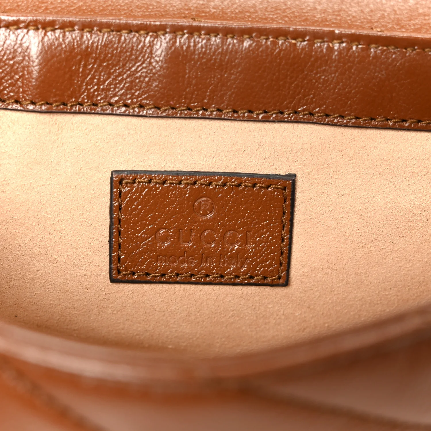 Azalea Calfskin Matelasse Diagonal Super Mini GG Marmont Shoulder Bag Cuir - Image 6