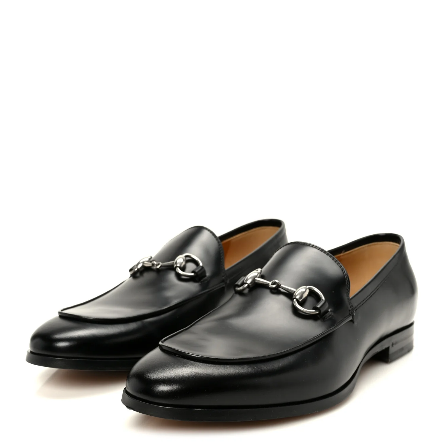 Betis Glamour Calfskin Mens Jordaan Loafers 9.5 Black - Image 4