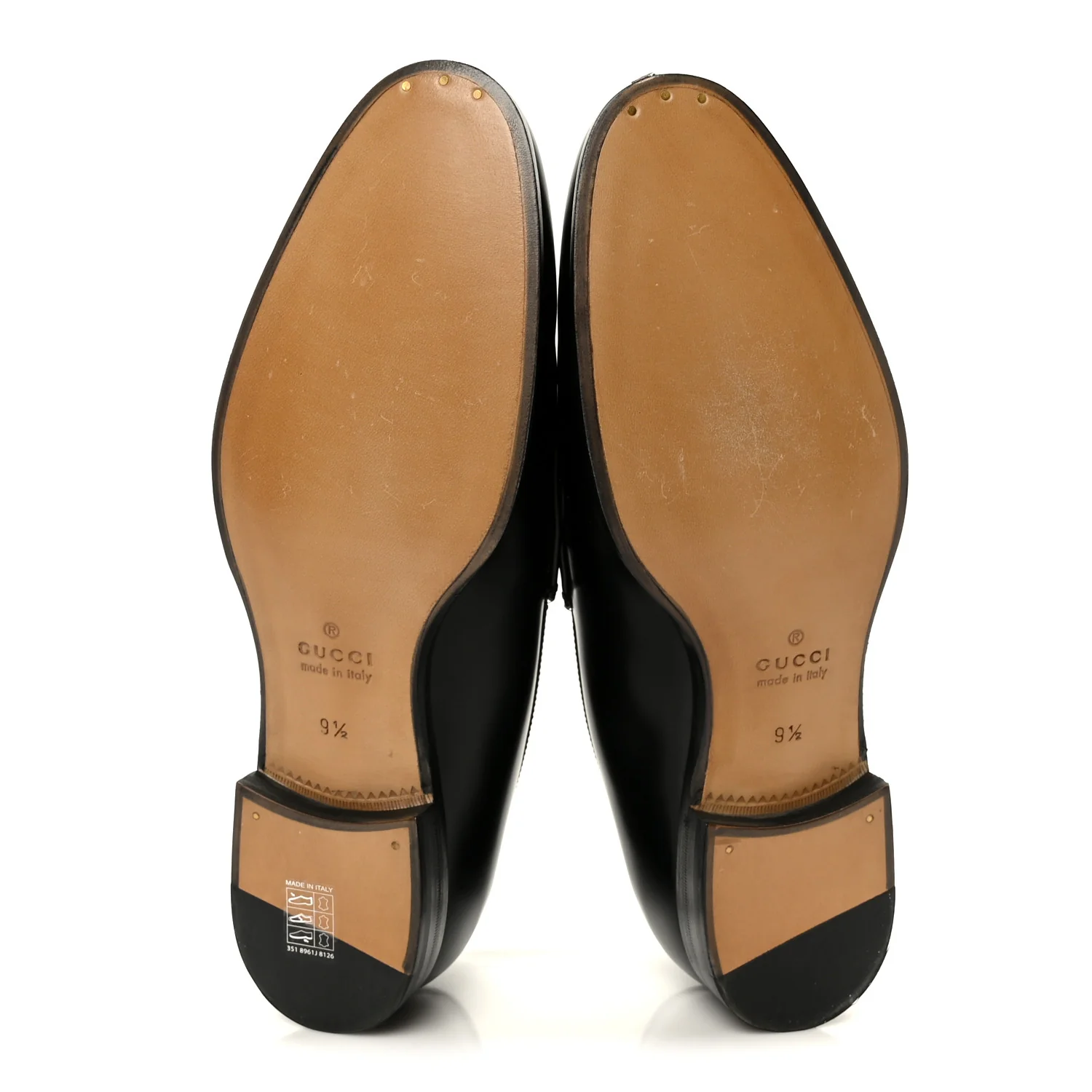 Betis Glamour Calfskin Mens Jordaan Loafers 9.5 Black - Image 6