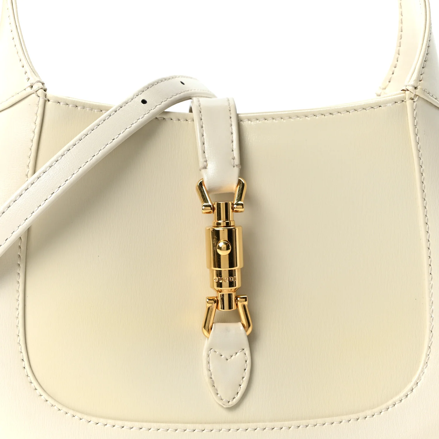 Boarded Dyana Lux Calfskin Mini Jackie 1961 Hobo Mystic White - Image 8