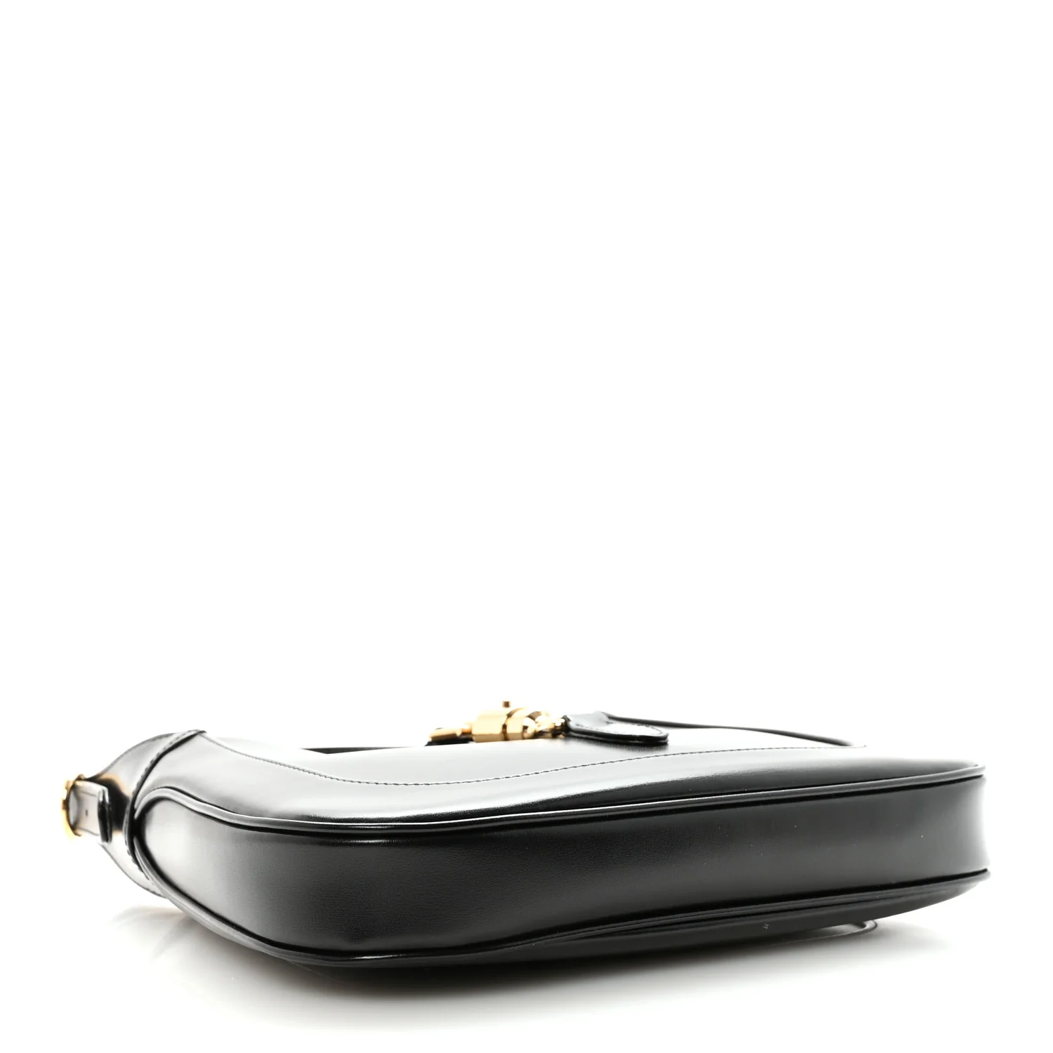 Boarded Dyana Lux Calfskin Small Jackie 1961 Hobo Black - Image 4