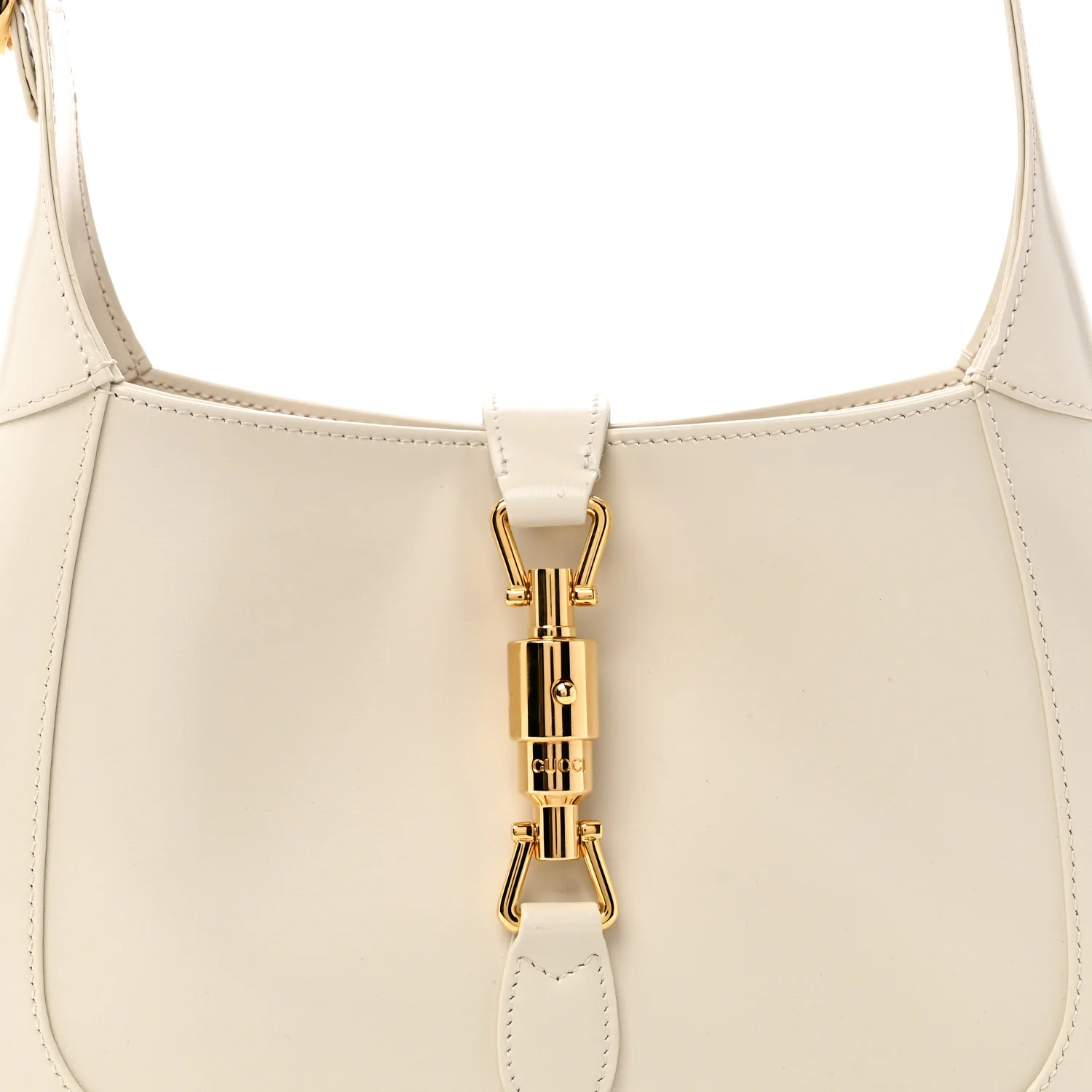 Boarded Dyana Lux Calfskin Small Jackie 1961 Hobo Mystic White - Image 8