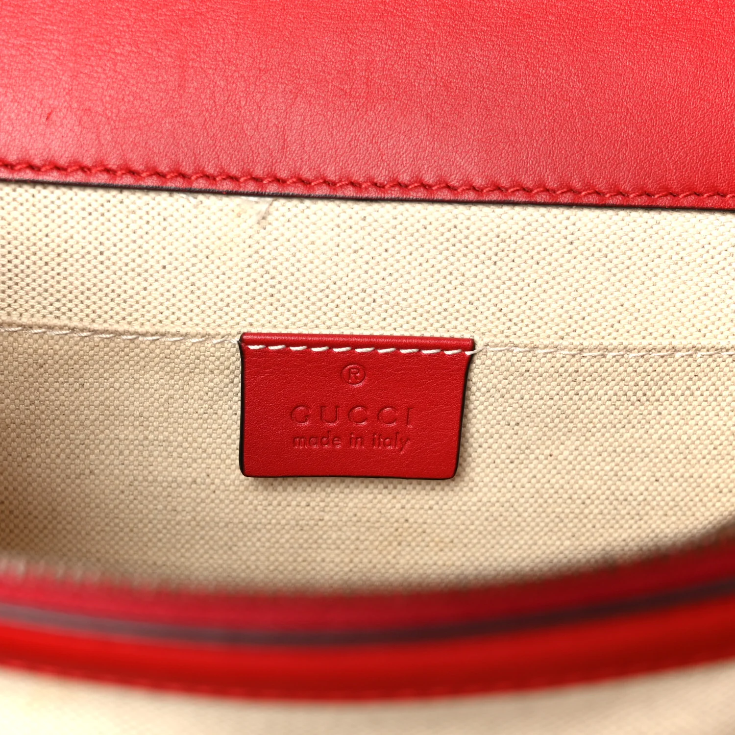 Calfskin Bamboo Web Medium Dionysus Top Handle Bag Red White Blue - Image 6