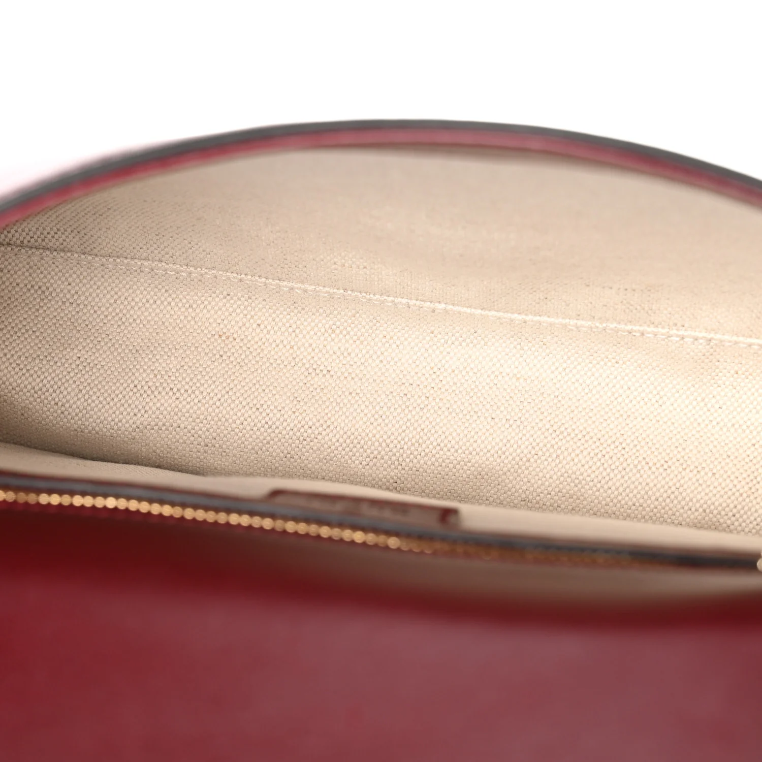 Calfskin Blondie Medium Shoulder Bag Dark Red - Image 5