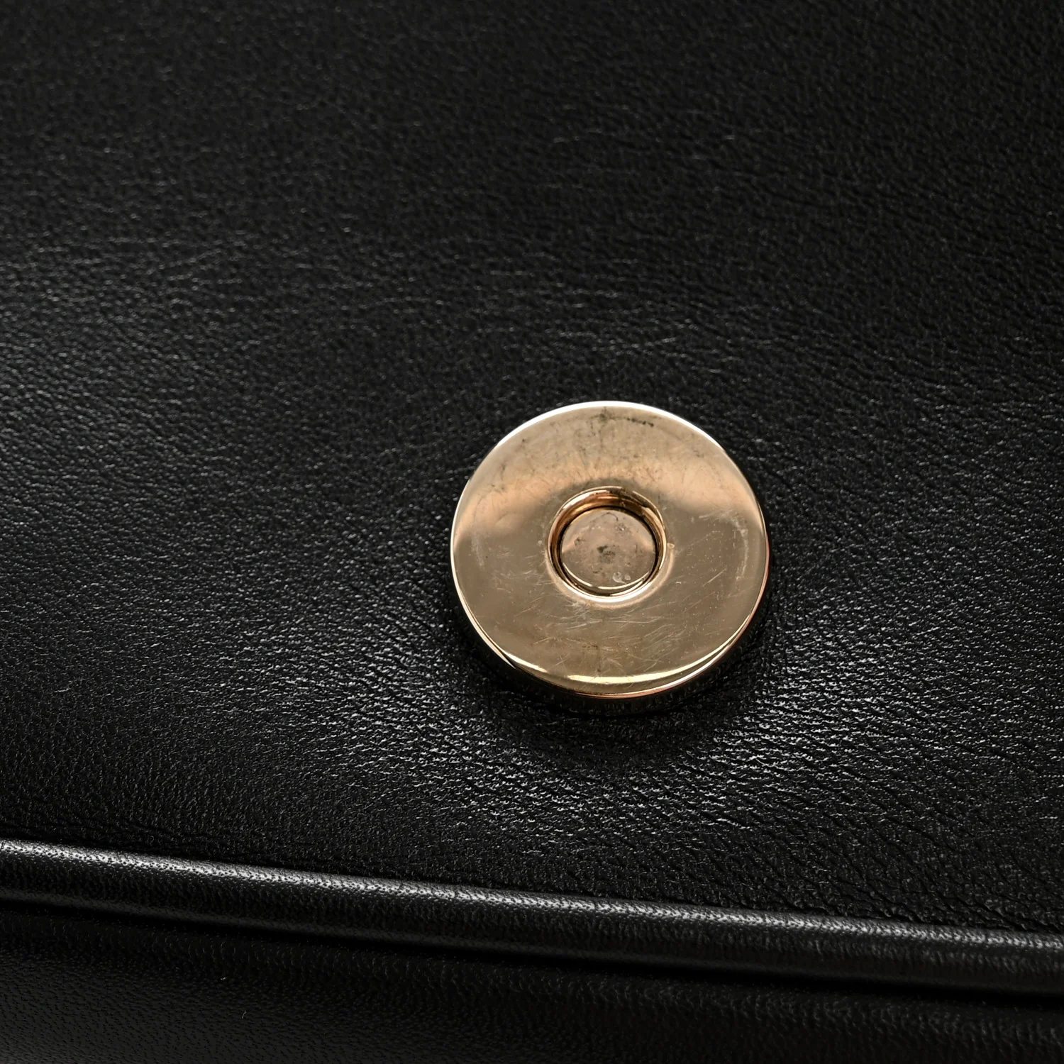 Calfskin Blondie Small Shoulder Bag Black - Image 11