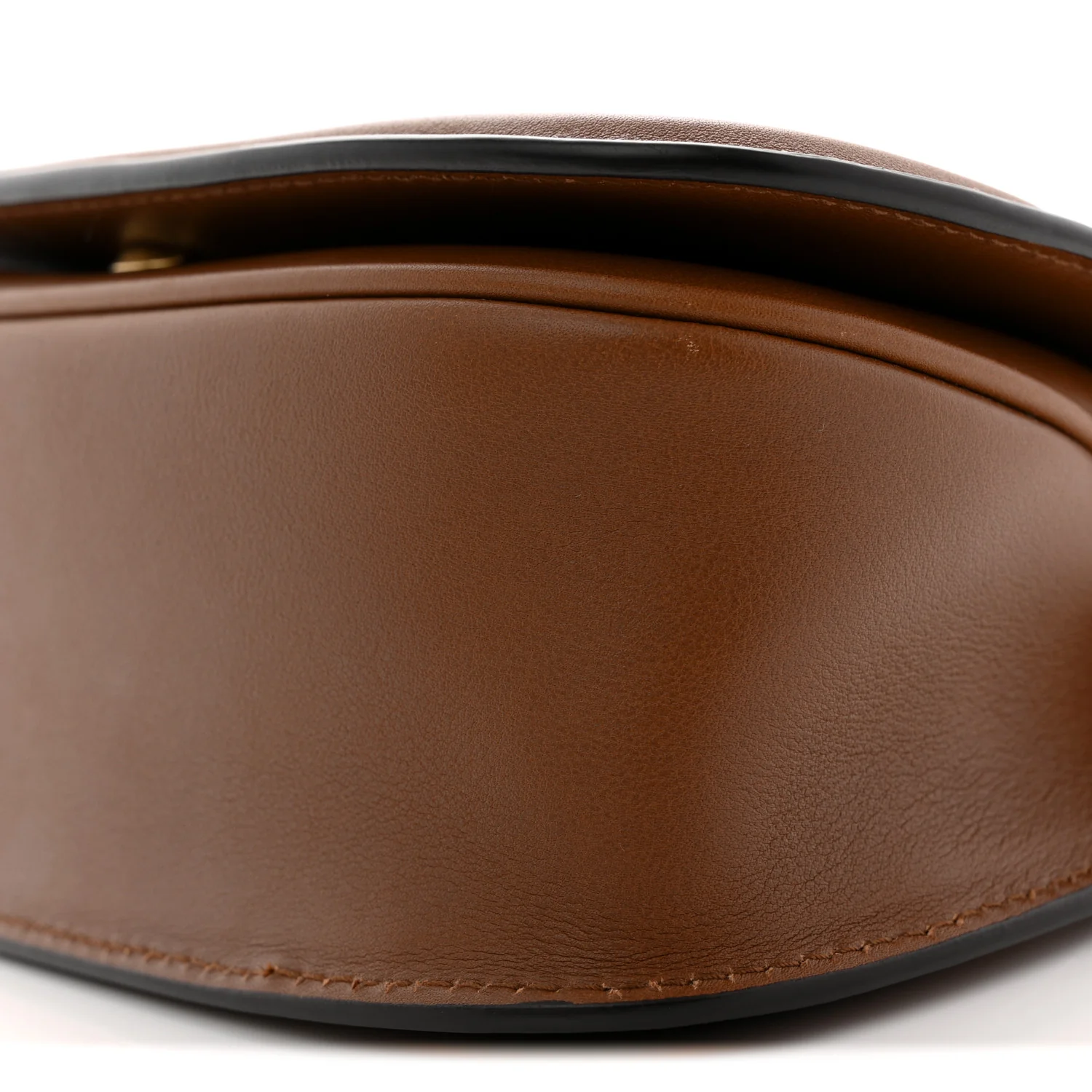 Calfskin Blondie Small Shoulder Bag Brown - Image 10