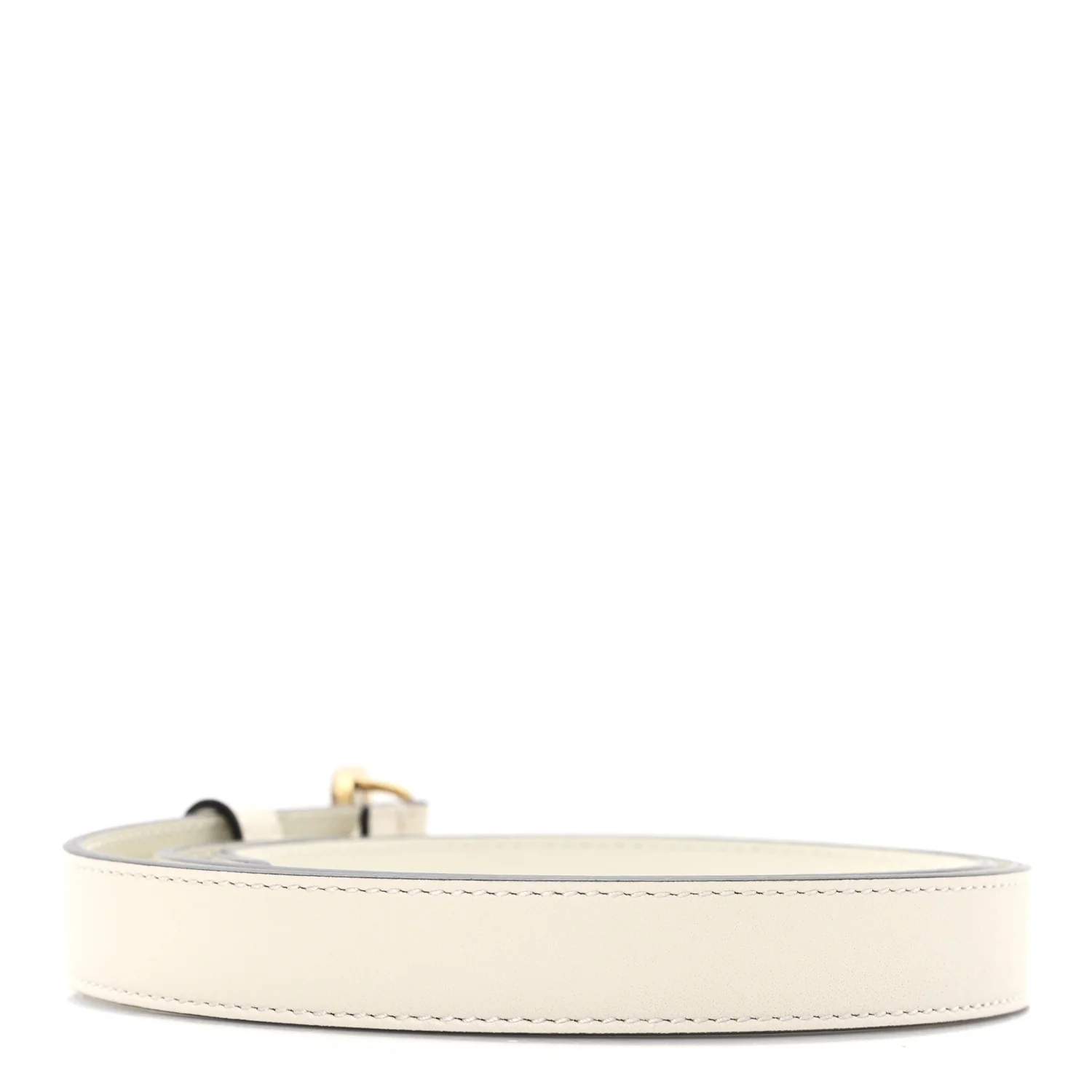 Calfskin Double G 20mm Belt 80 32 Mystic White - Image 2
