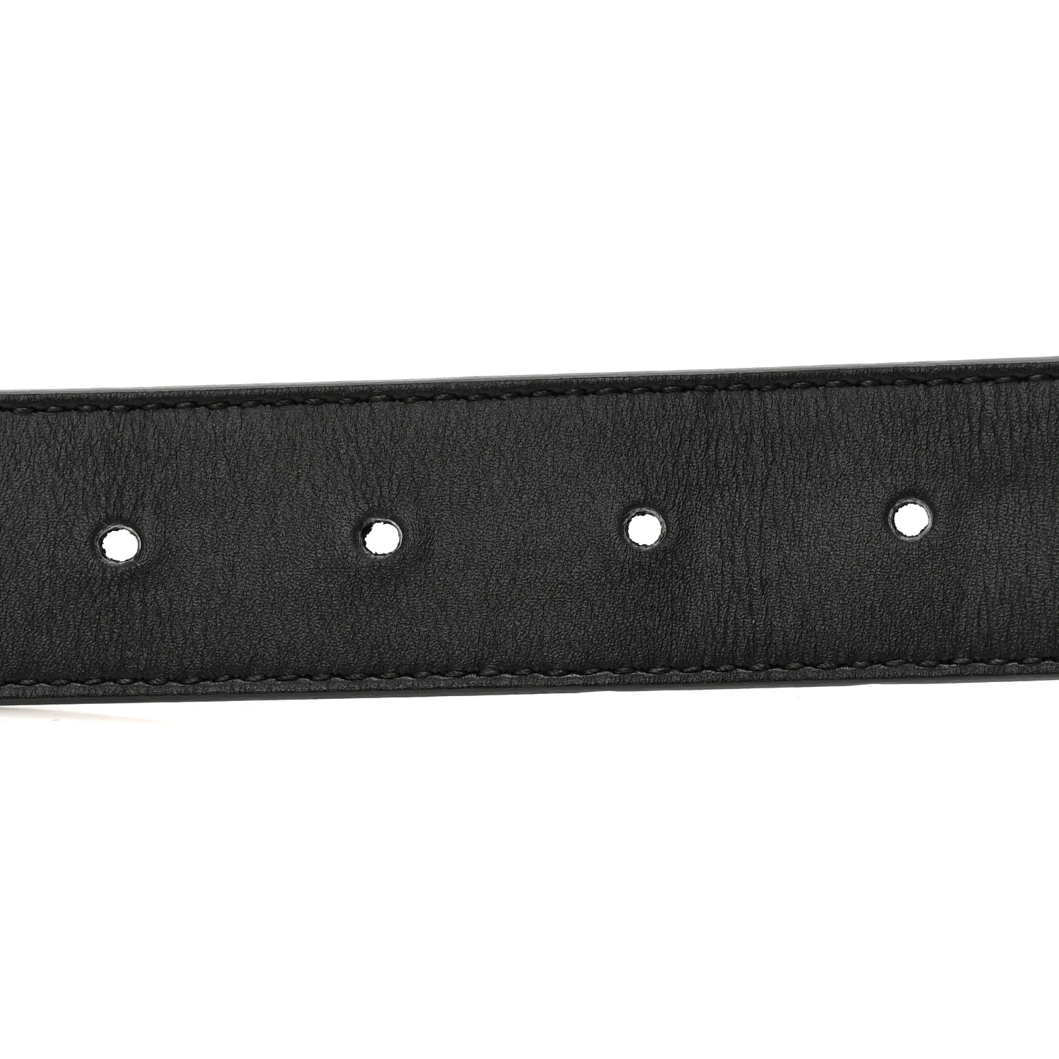Calfskin Double G 30mm Belt 85 34 Black - Image 4