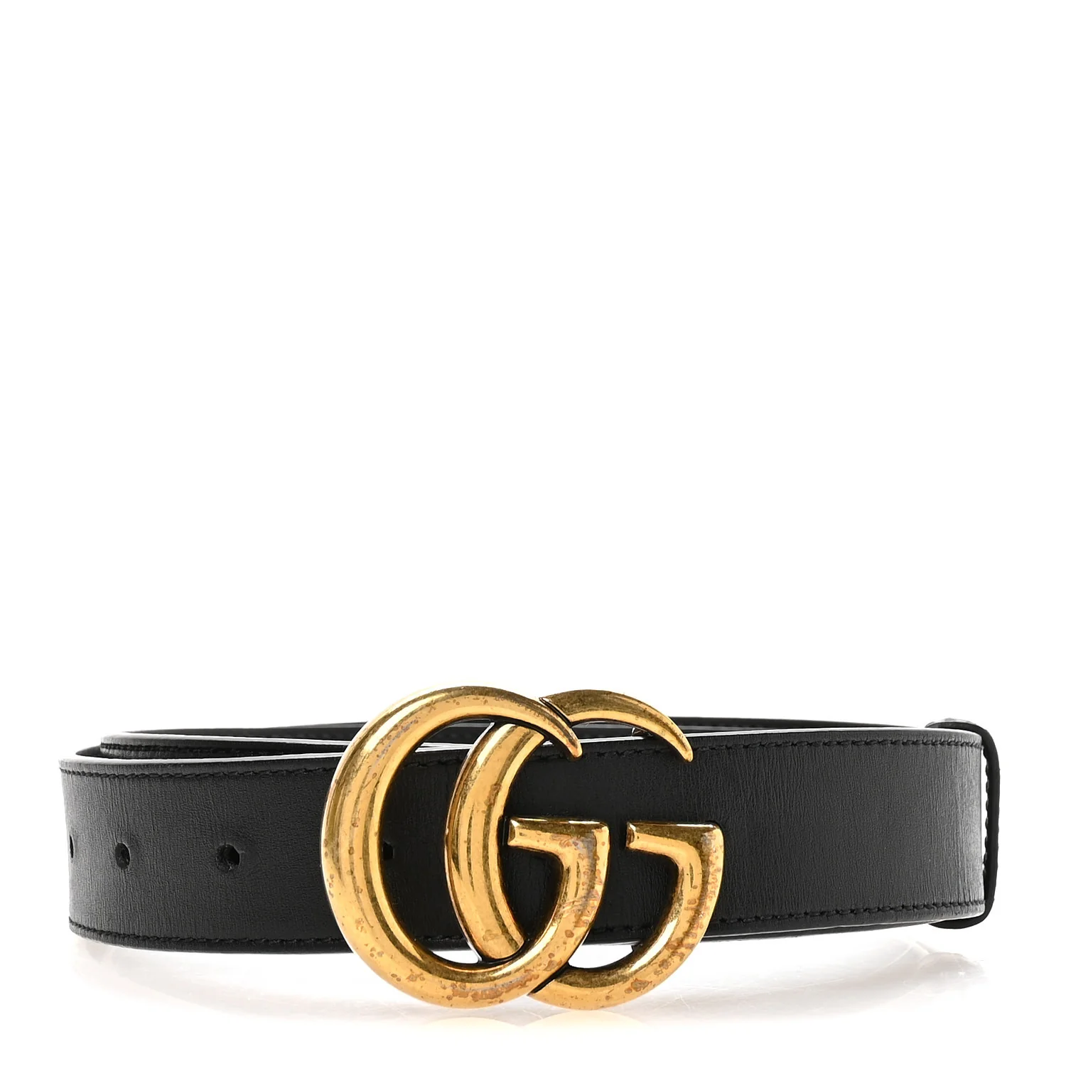 Calfskin Double G 30mm Belt 90 36 Black