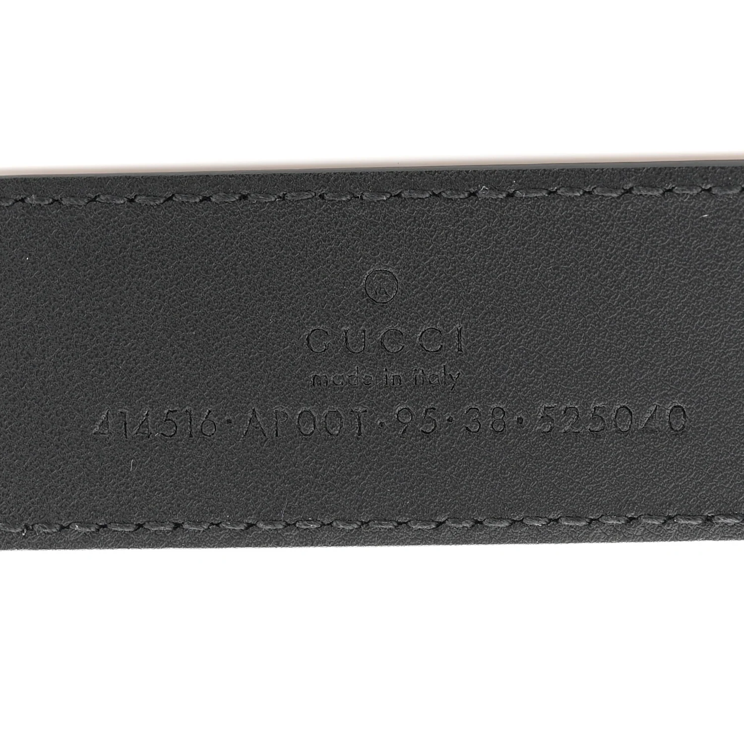 Calfskin Double G 30mm Belt 95 38 Black - Image 5
