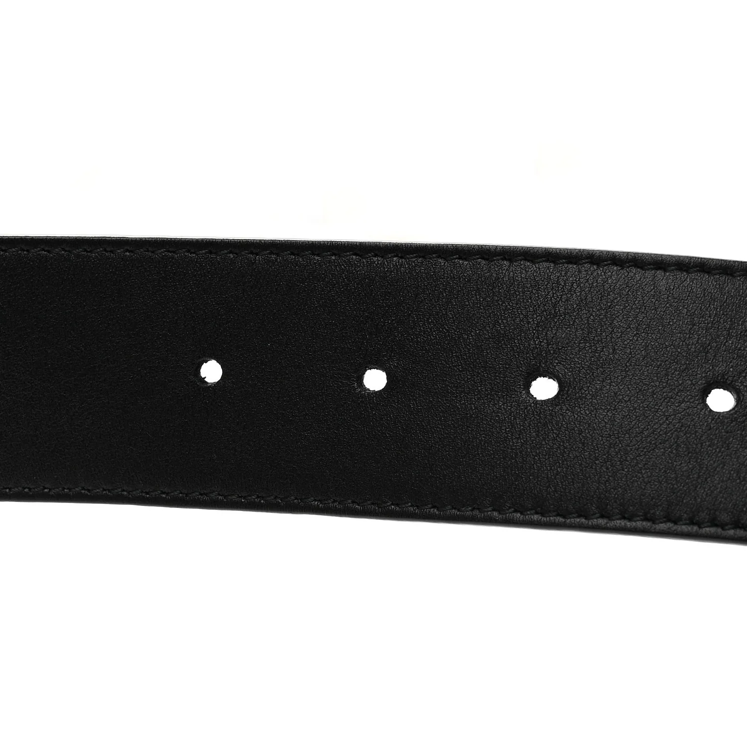 Calfskin Double G 40mm Belt 100 40 Black - Image 3