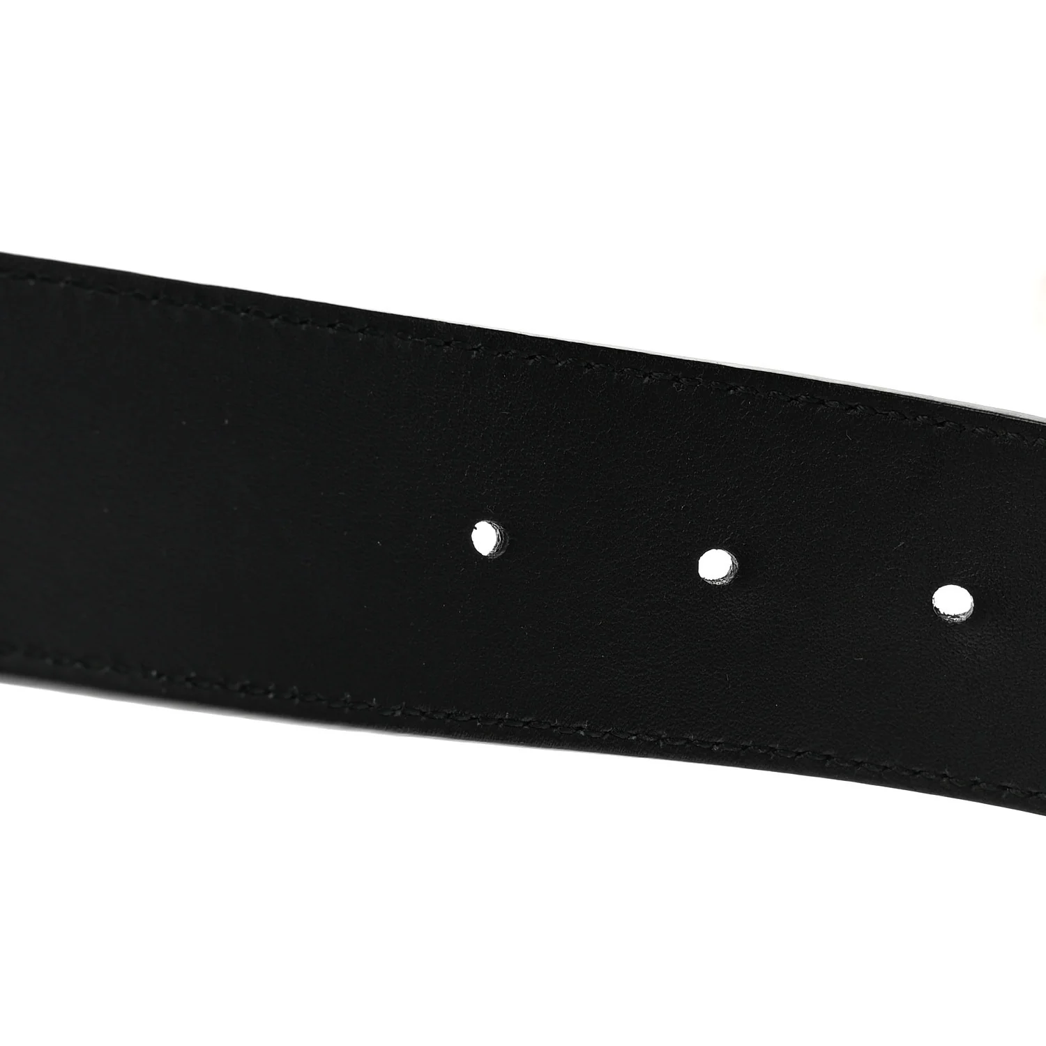 Calfskin Double G 40mm Belt 100 40 Black - Image 4