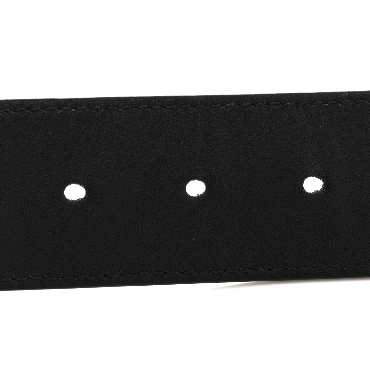 Calfskin Double G 40mm Belt 85 34 Black - Image 4