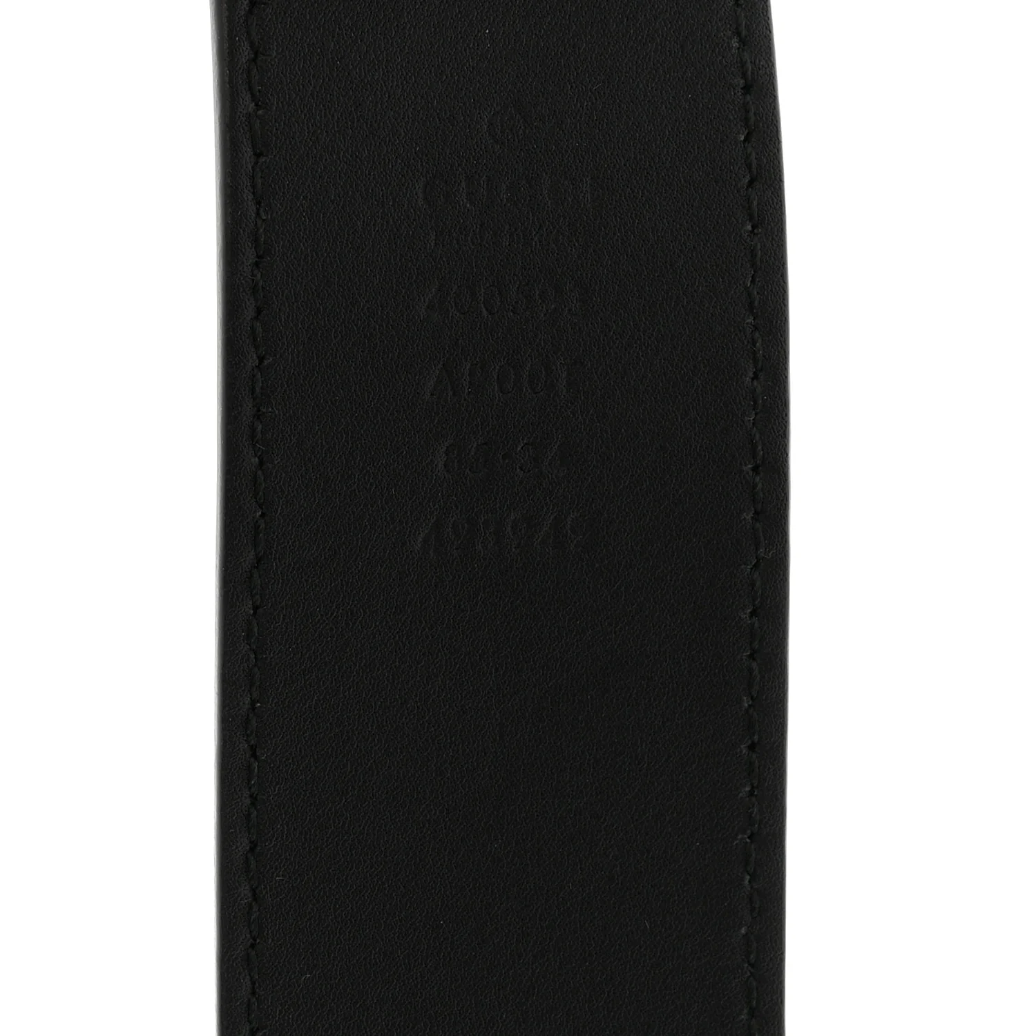 Calfskin Double G 40mm Belt 85 34 Black - Image 5