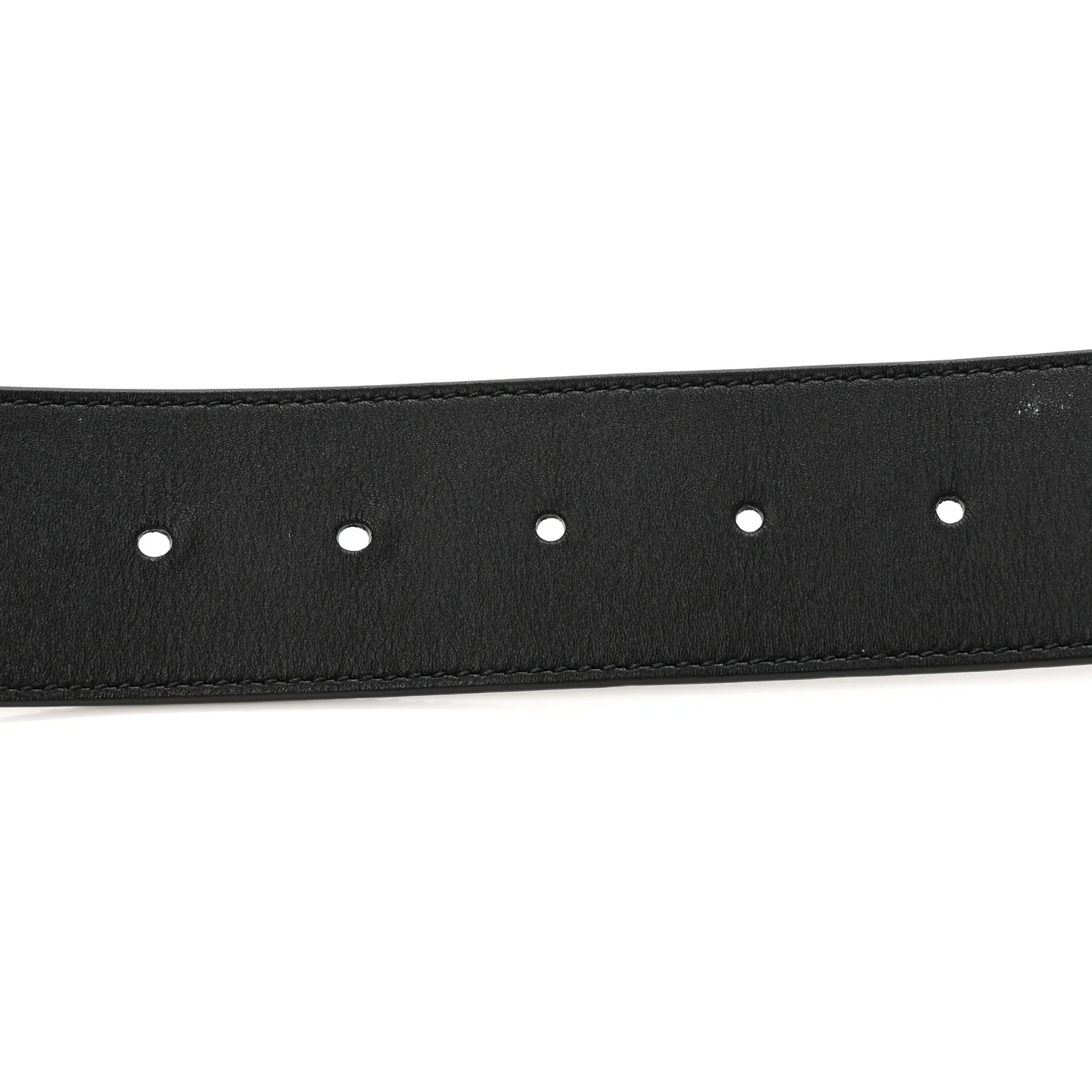 Calfskin Double G 40mm Belt 85 34 Black - Image 4