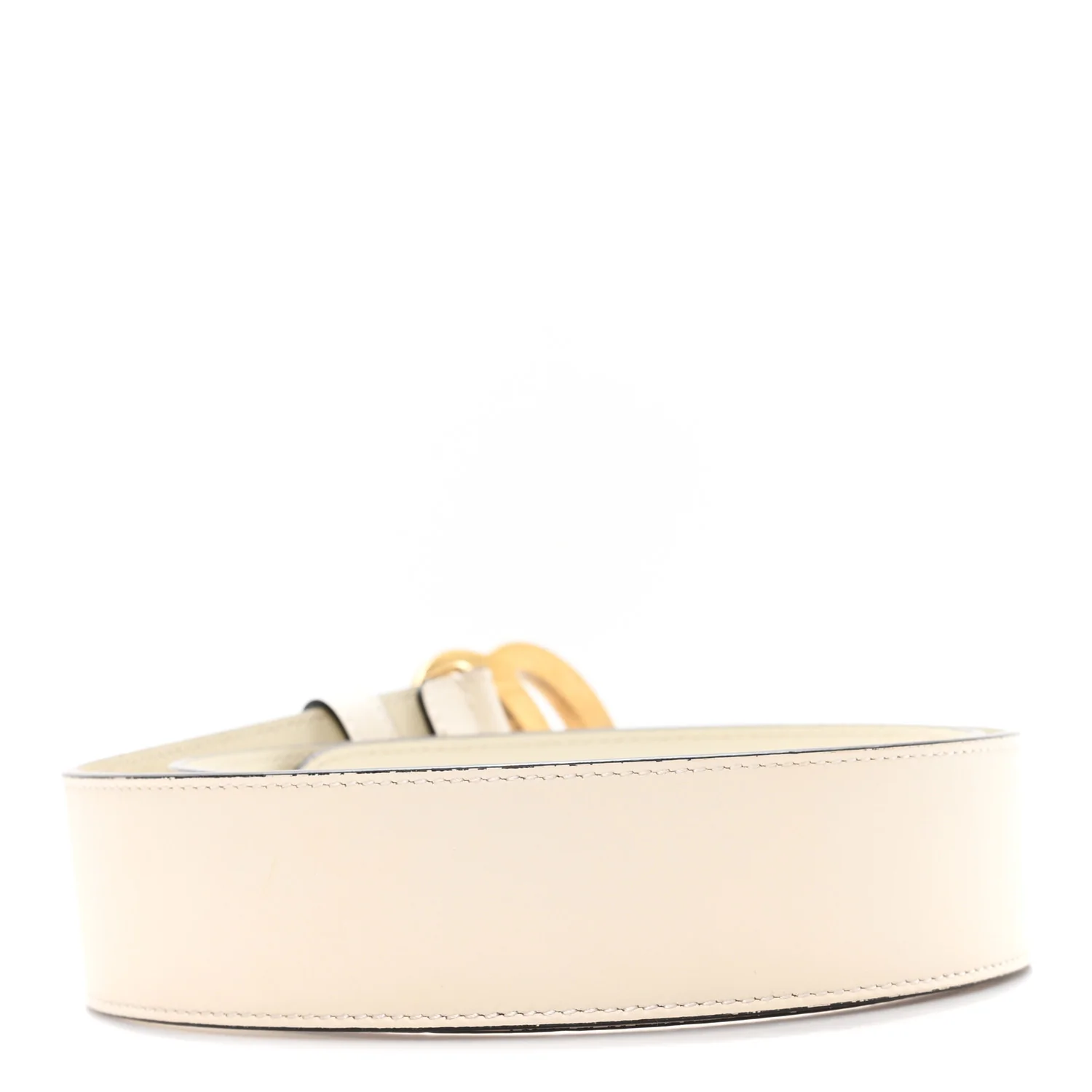 Calfskin Double G 40mm Belt 85 34 Mystic White - Image 2