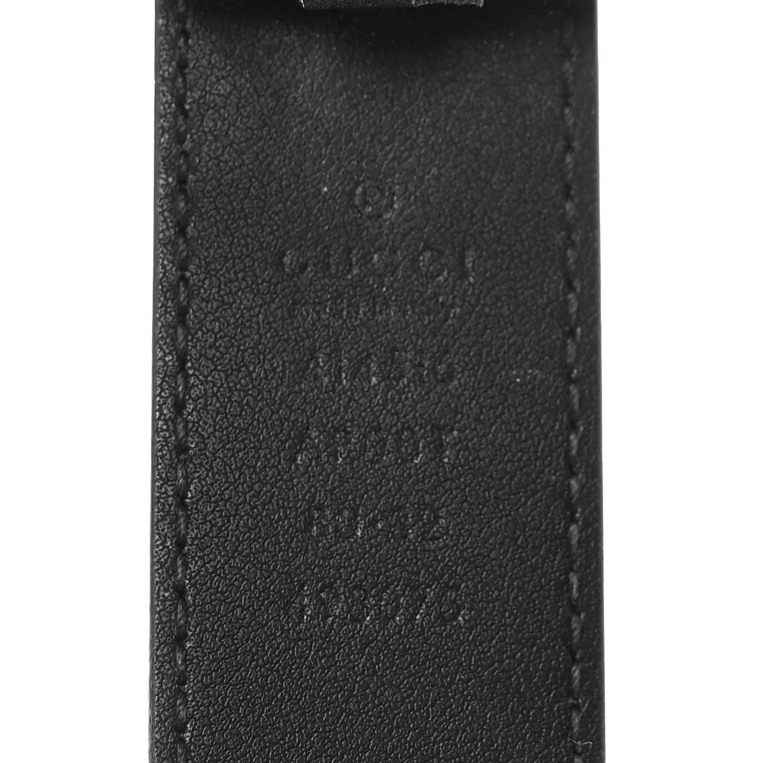 Calfskin Double G 80 32 Belt Black - Image 3