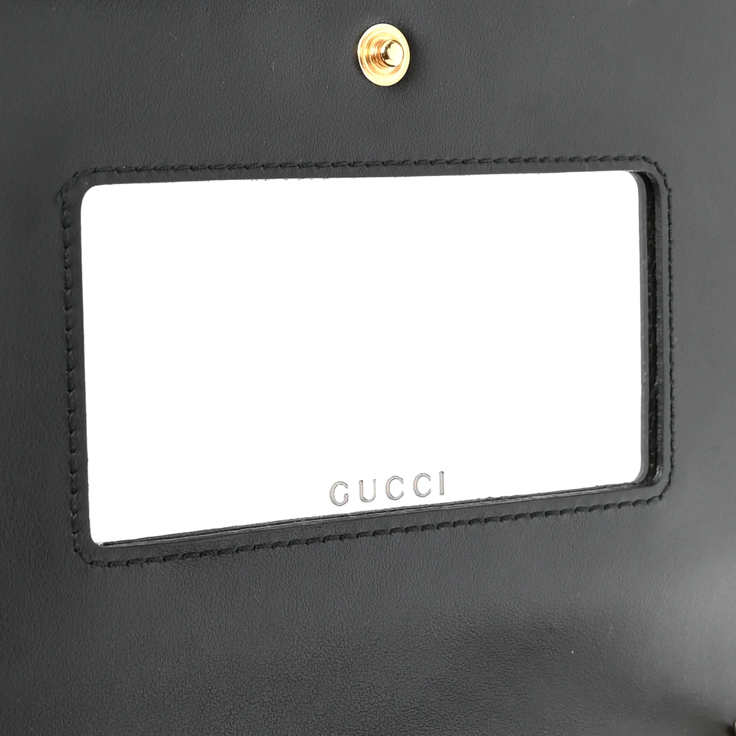 Calfskin GG Matelasse Chain Wallet Black - Image 10