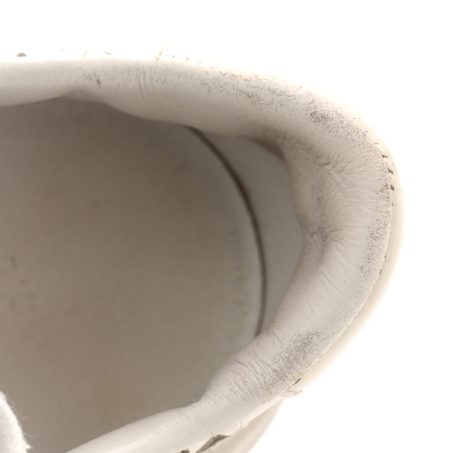 Calfskin GG Tennis Embossed Perforated Womens Platform 55mm Sneakers 37 Great White - Image 10