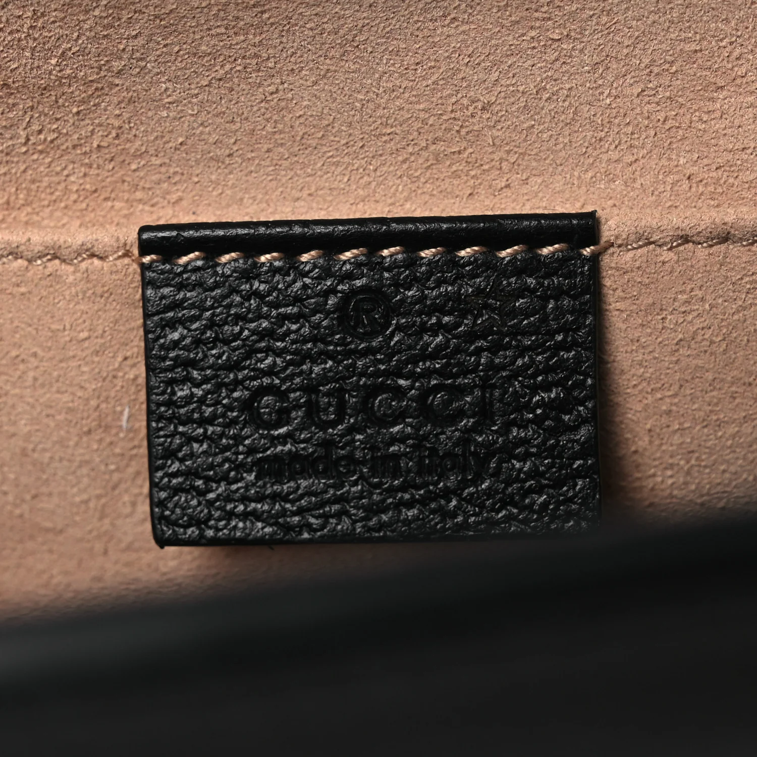 Calfskin GG Web Small Ophidia Chain Shoulder Bag Black - Image 6