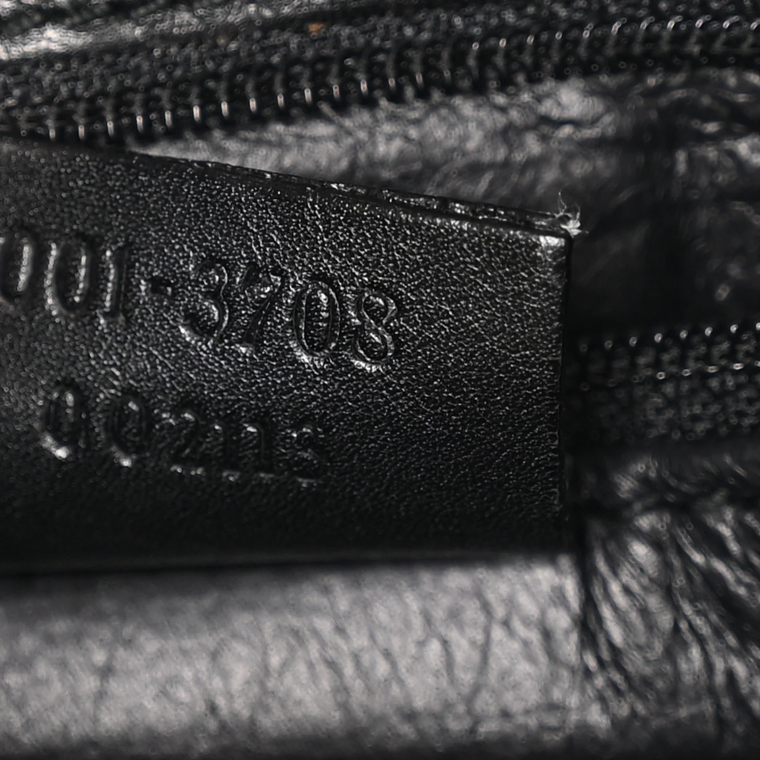 Calfskin Hobo Bag Black - Image 7