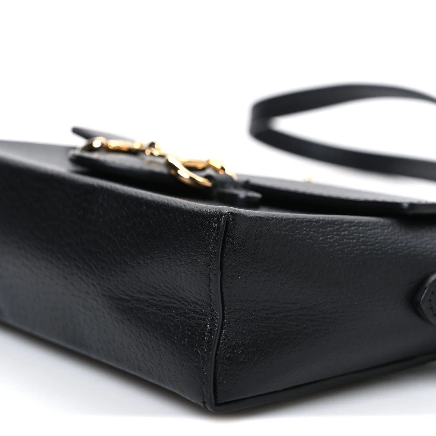 Calfskin Horsebit 1955 Shoulder Bag Black - Image 10