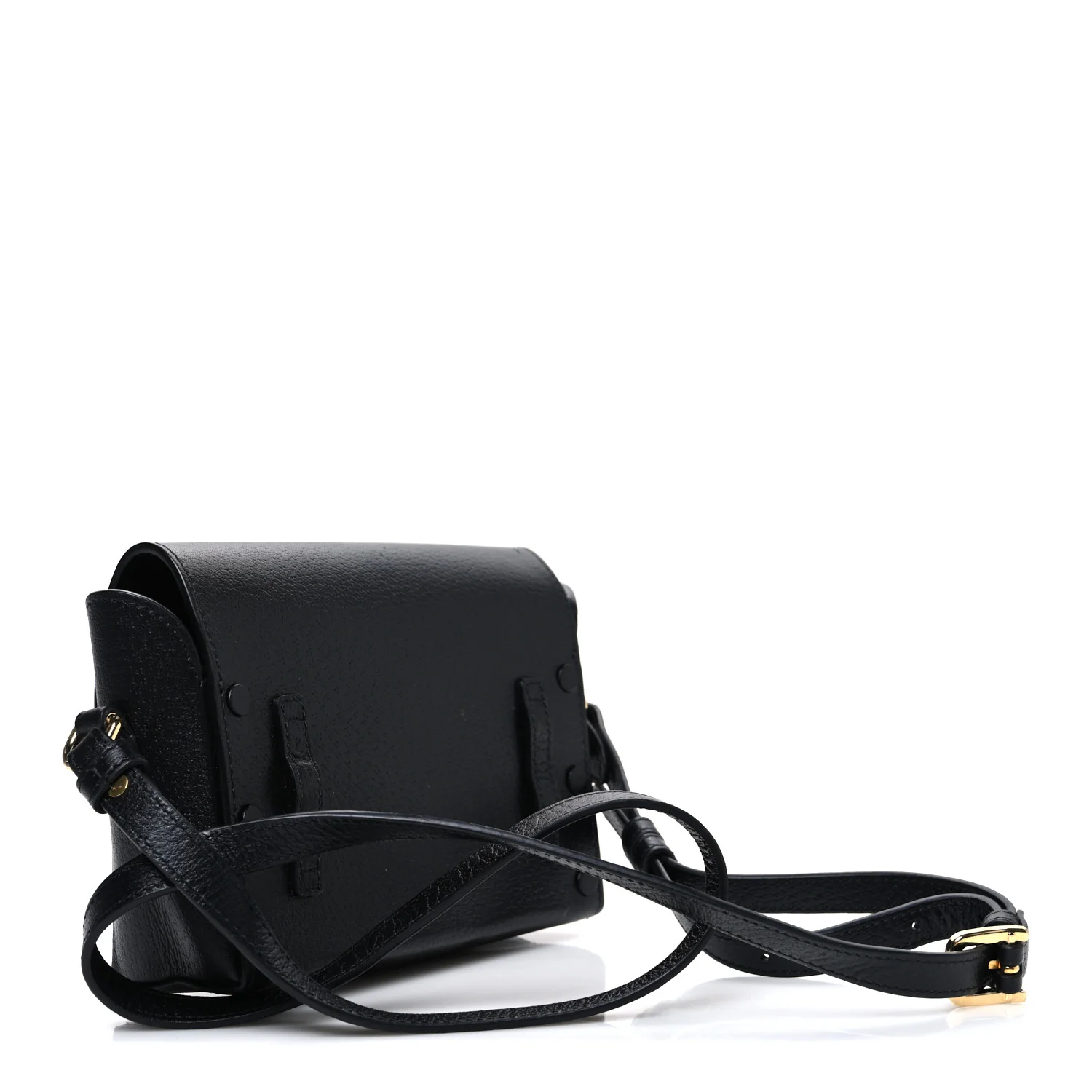 Calfskin Horsebit 1955 Shoulder Bag Black - Image 3