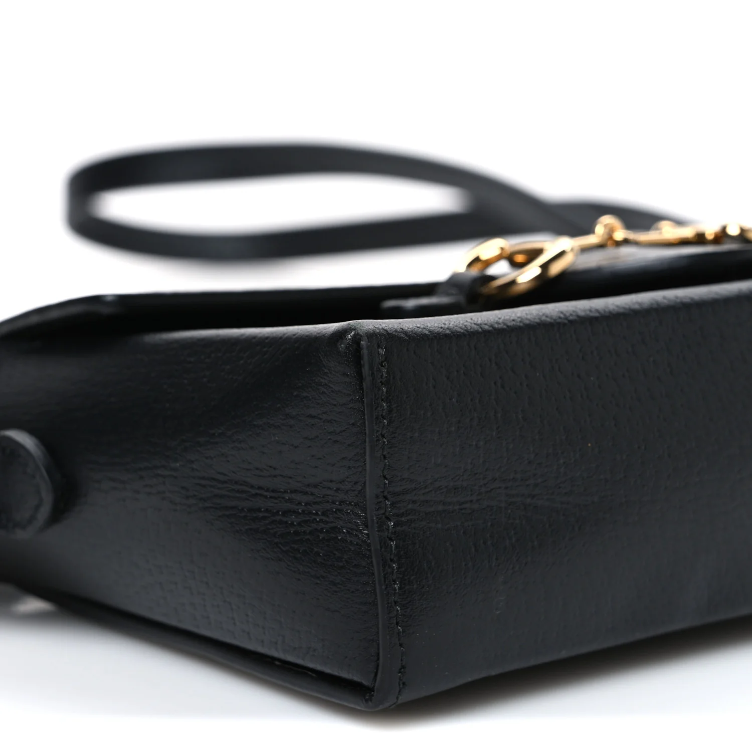 Calfskin Horsebit 1955 Shoulder Bag Black - Image 9