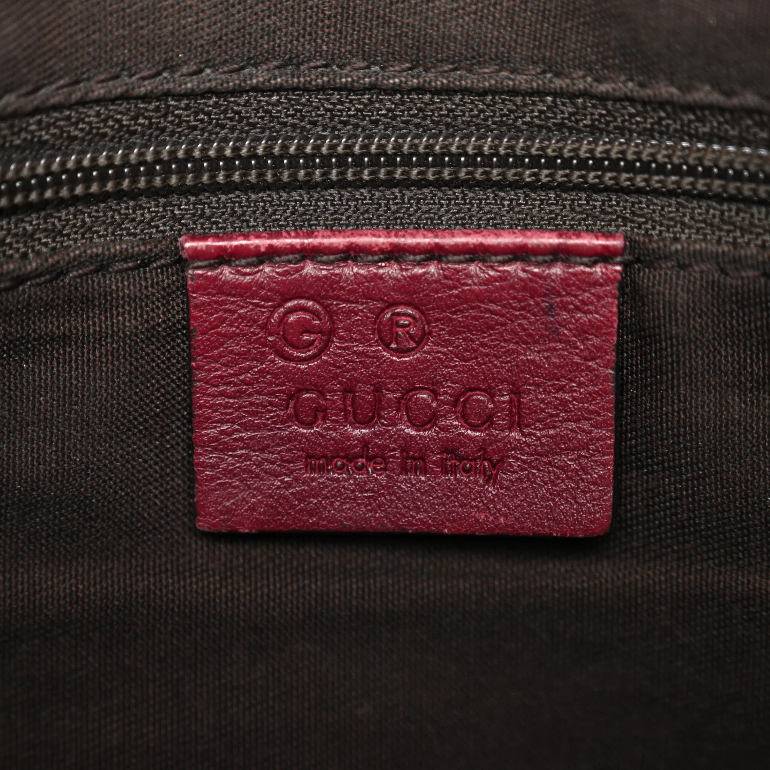 Calfskin Horsebit Embossed Abbey Messenger Red - Image 6