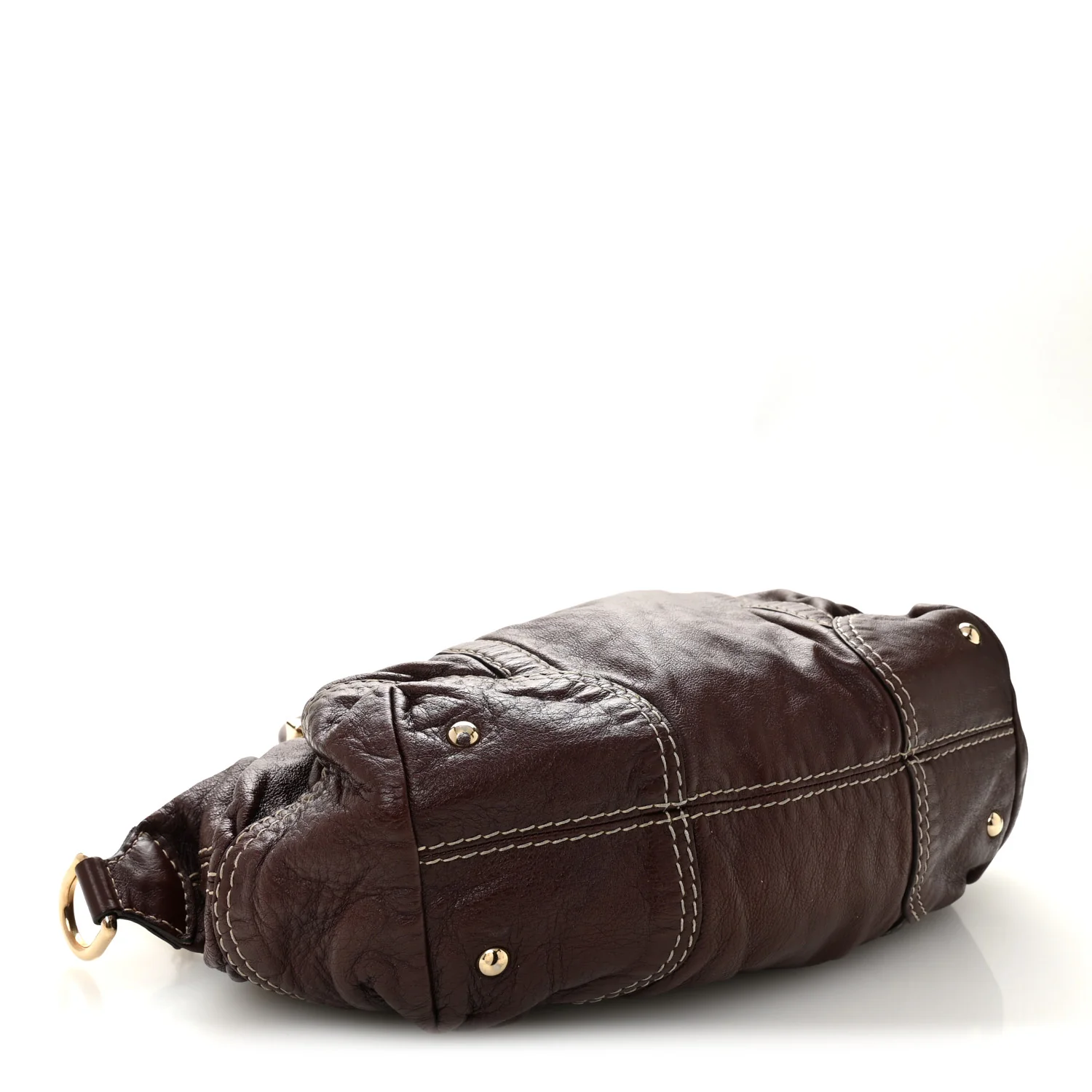 Calfskin Horsebit Medium Nail Boston Brown - Image 4